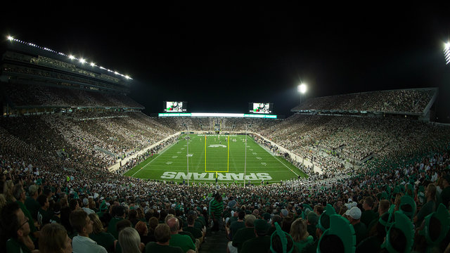 Michigan State Spartans Football Spartan Stadium Expanding Club