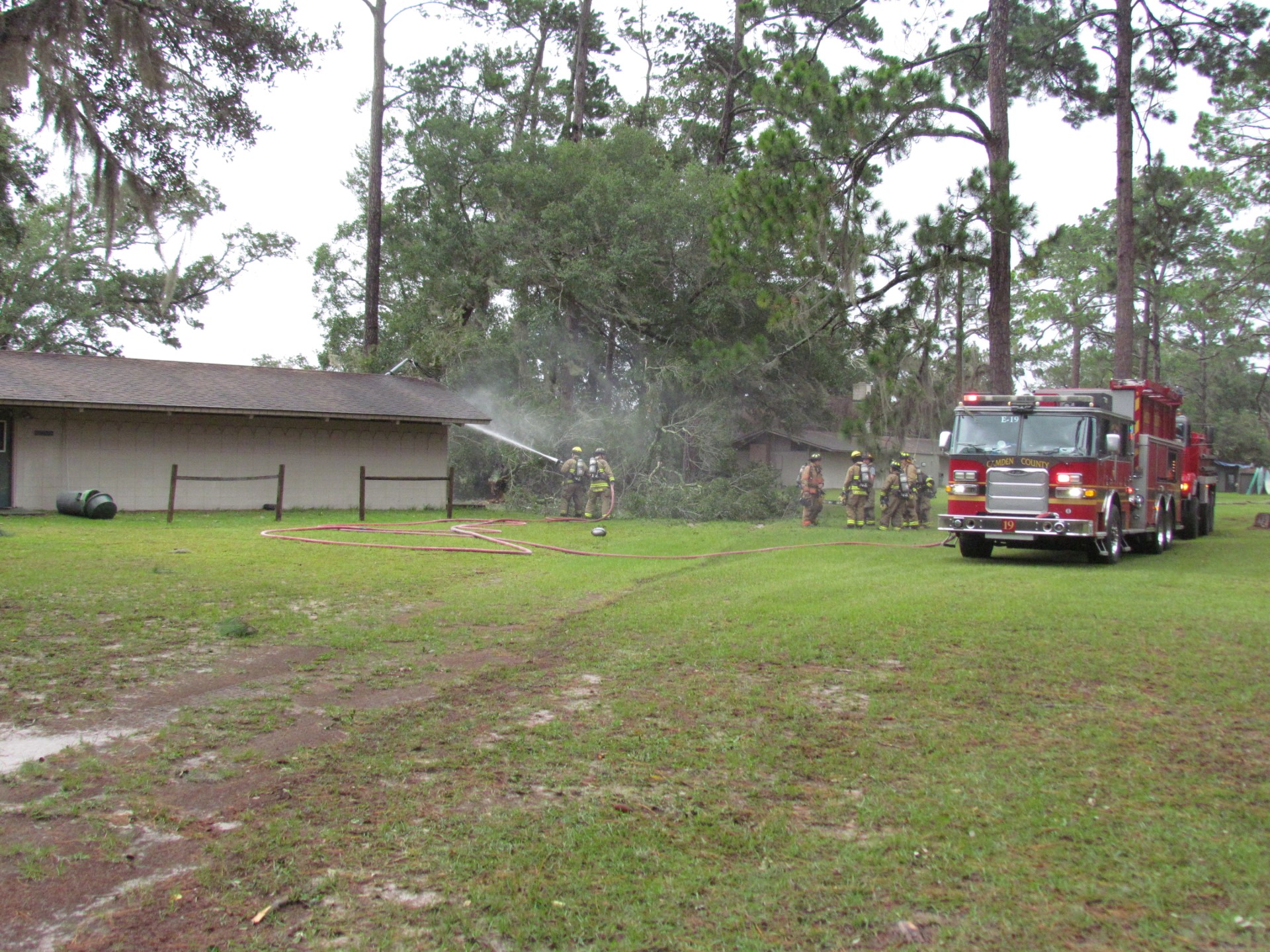 Hillsborough County firefighters help rural Big Bend communities impacted  by Hurricane Idalia