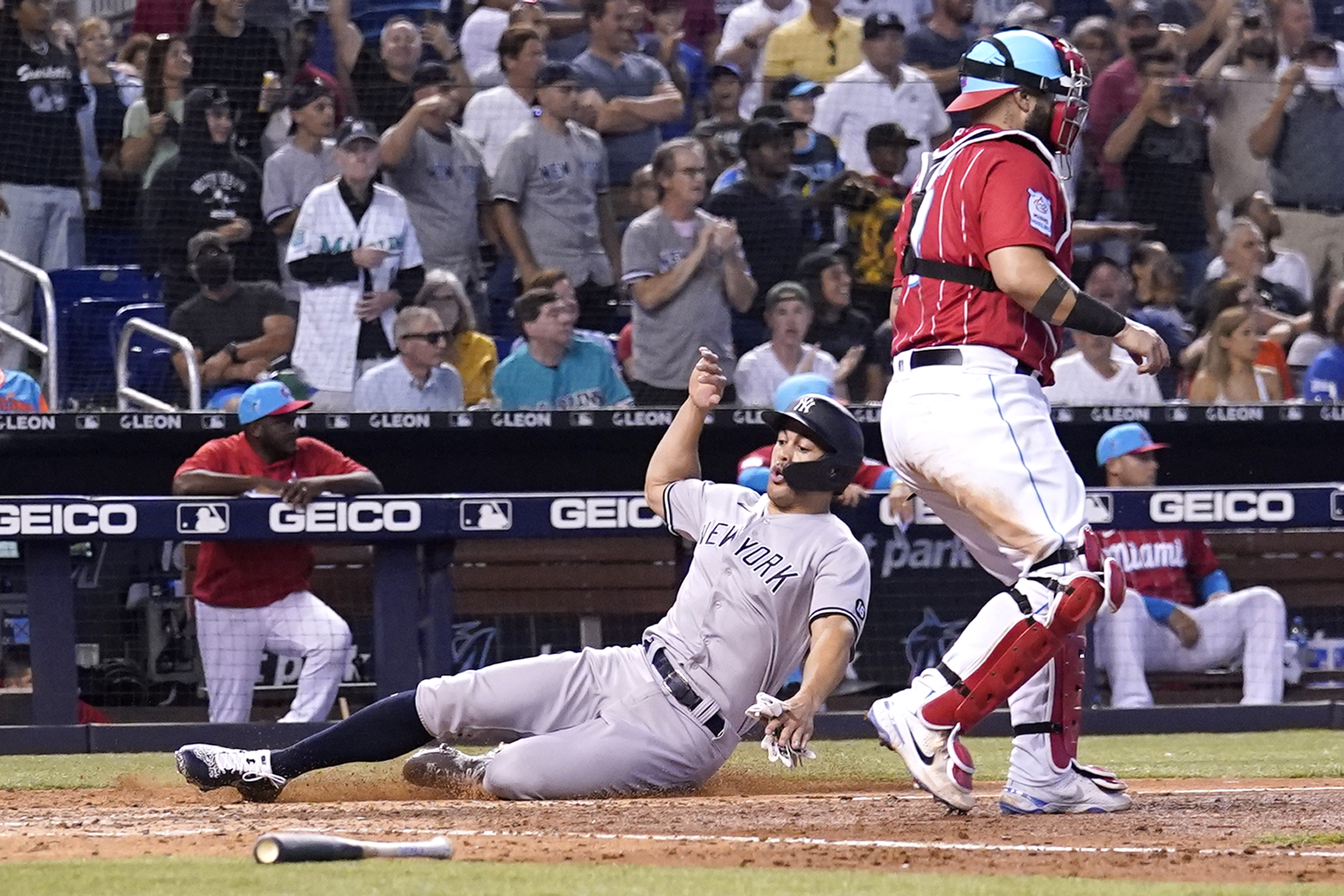 Anthony Rizzo comes through as New York Yankees sweep Miami Marlins