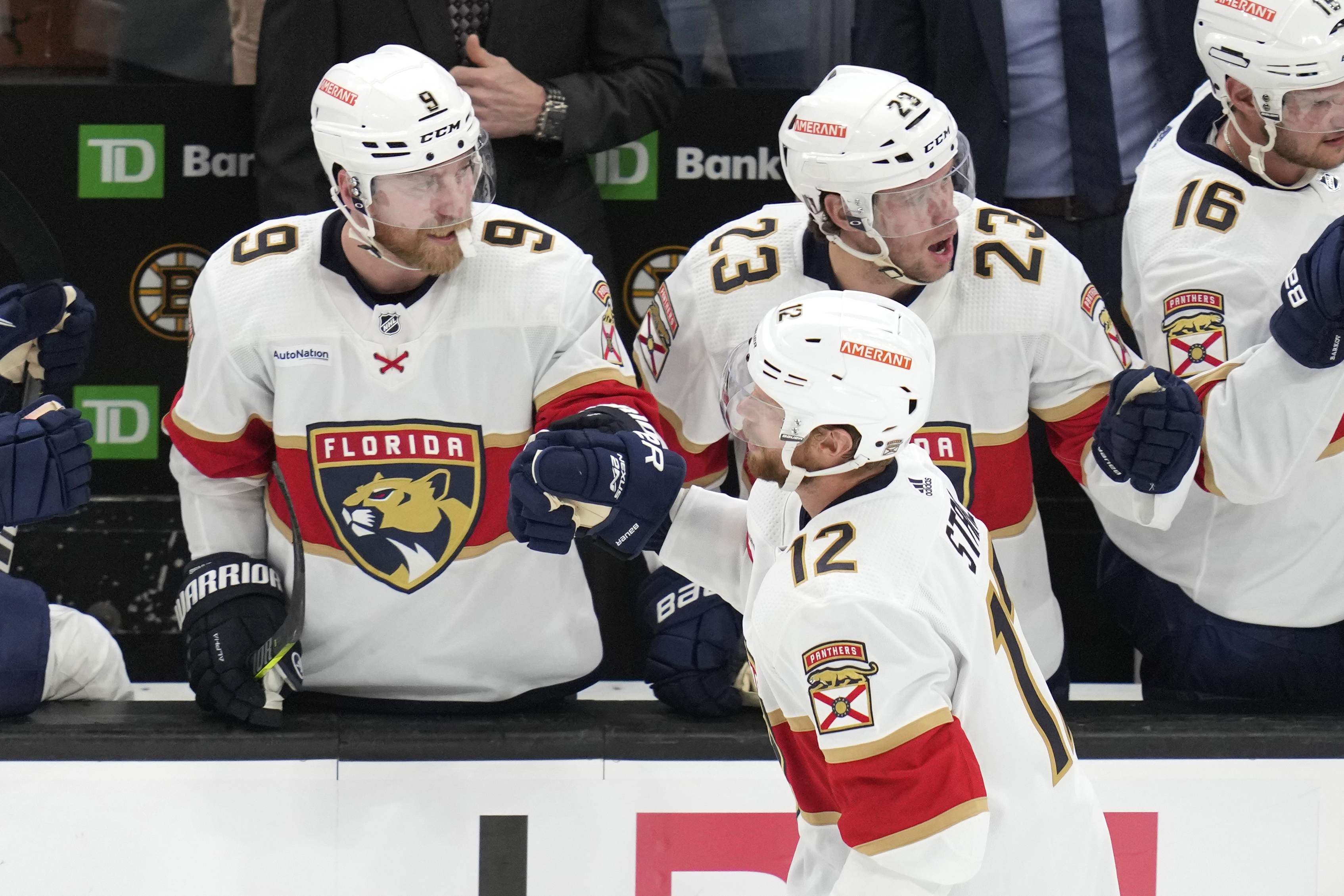 Florida Panthers' Aleksander Barkov plays during an NHL hockey game,  Tuesday, March 21, 2023, in Philadelphia. (AP Photo/Matt Slocum Stock Photo  - Alamy