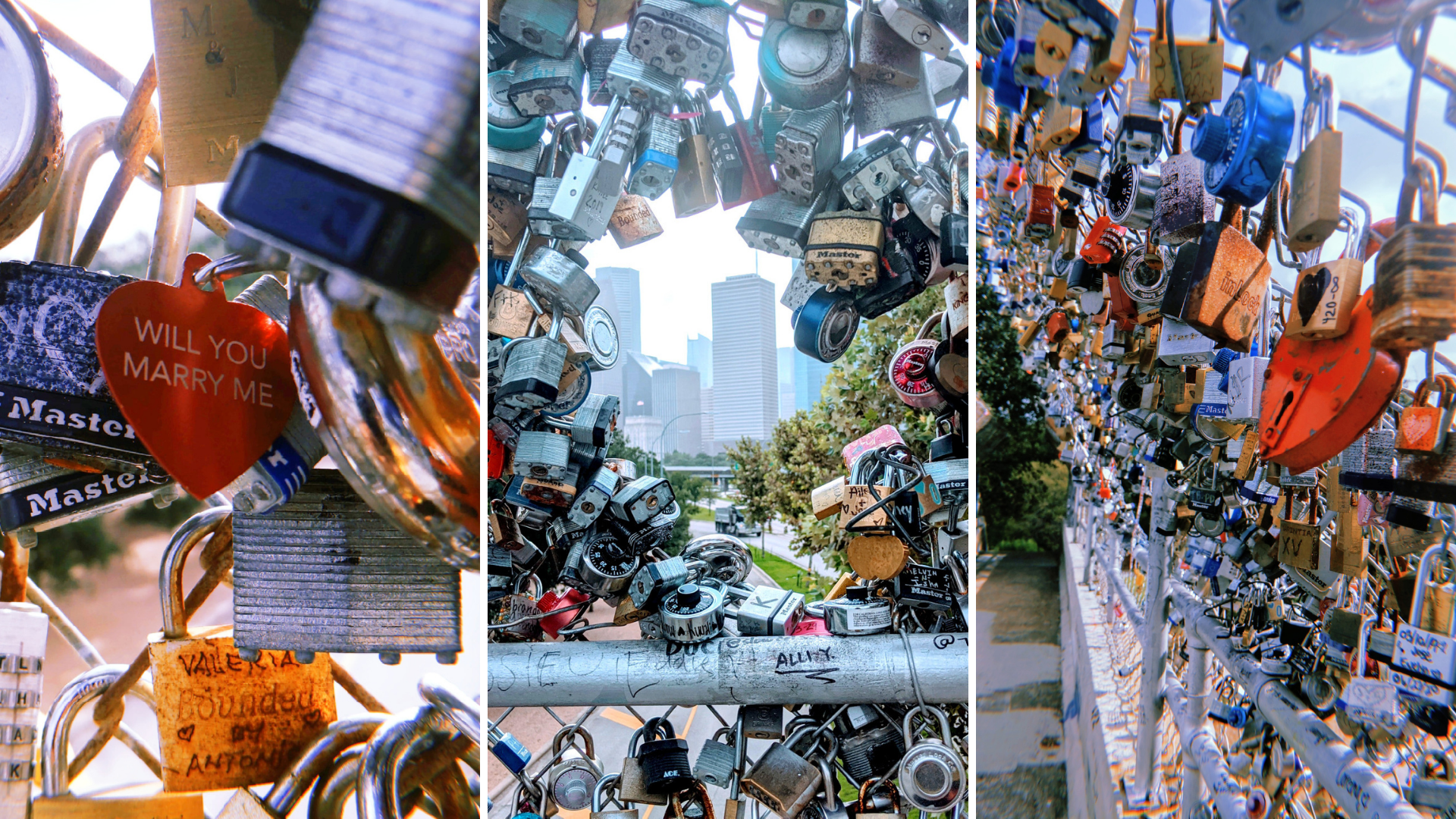 Day Trips & Beyond: Love Lock Bridges in Texas: A guide to love