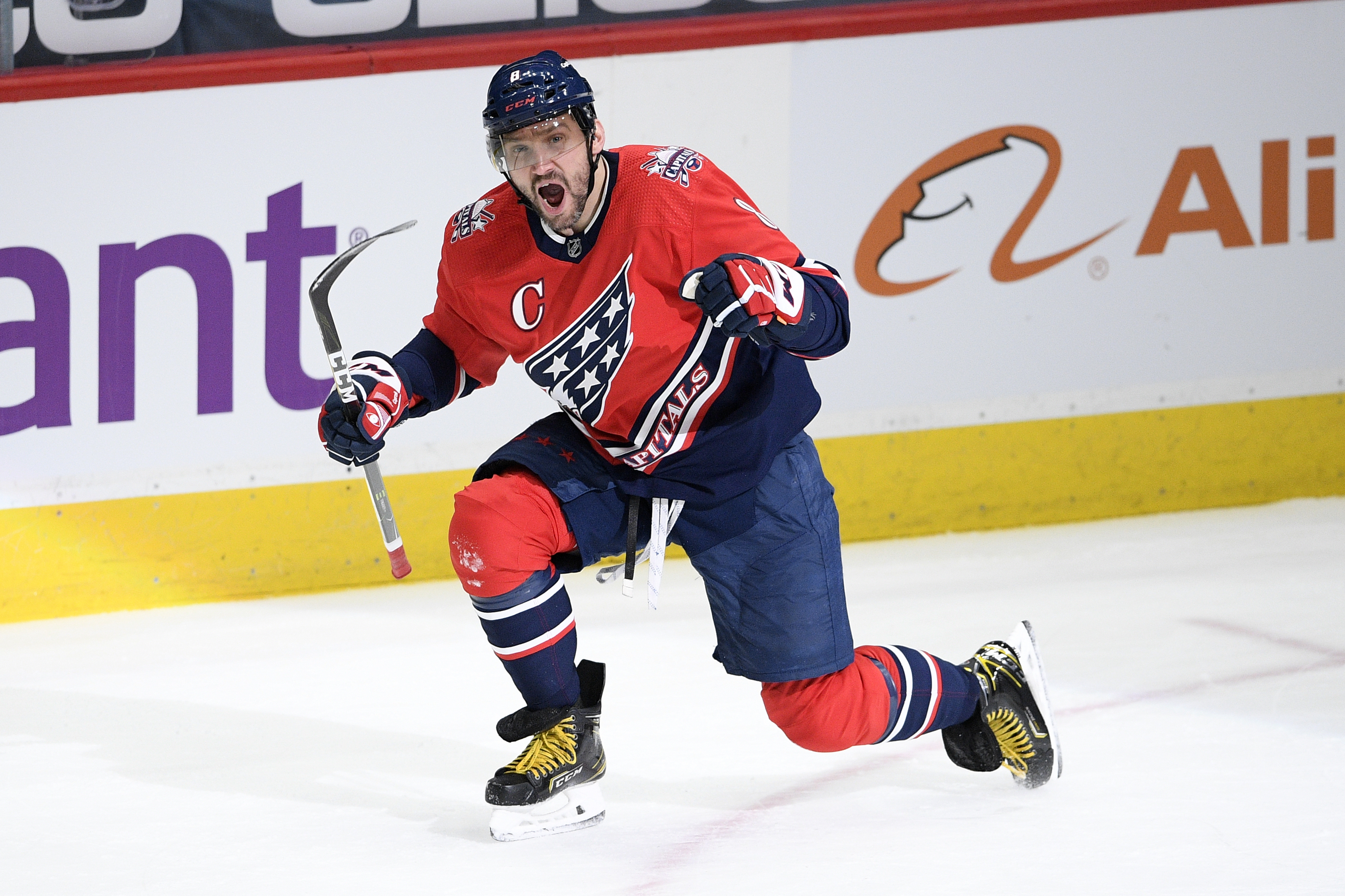  Alexander Ovechkin Washington Capitals NHL Youth Red