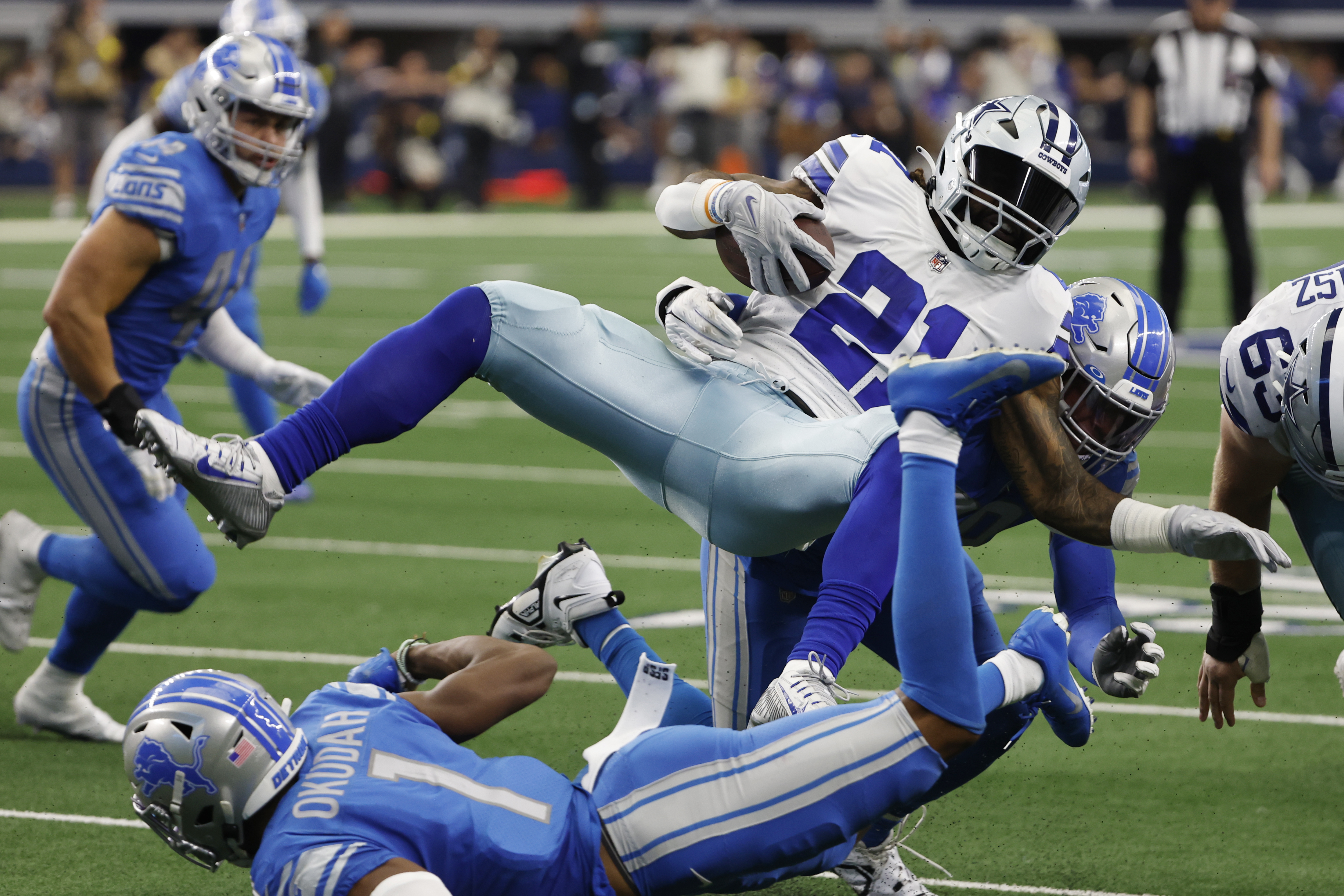 How the Dallas Cowboys beat the Detroit Lions 24-6