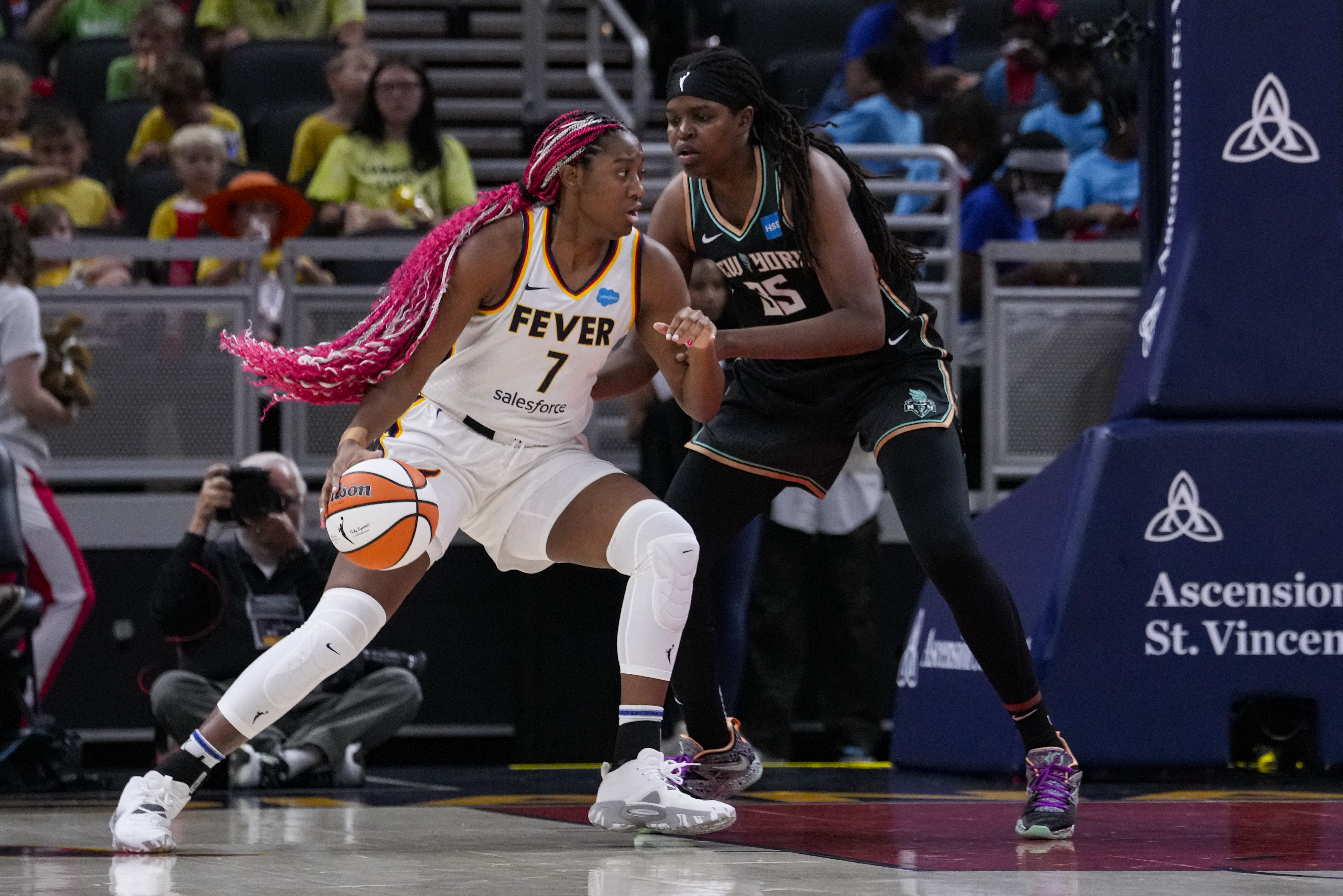 Aliyah Boston was named a WNBA All-Star starter as a rookie