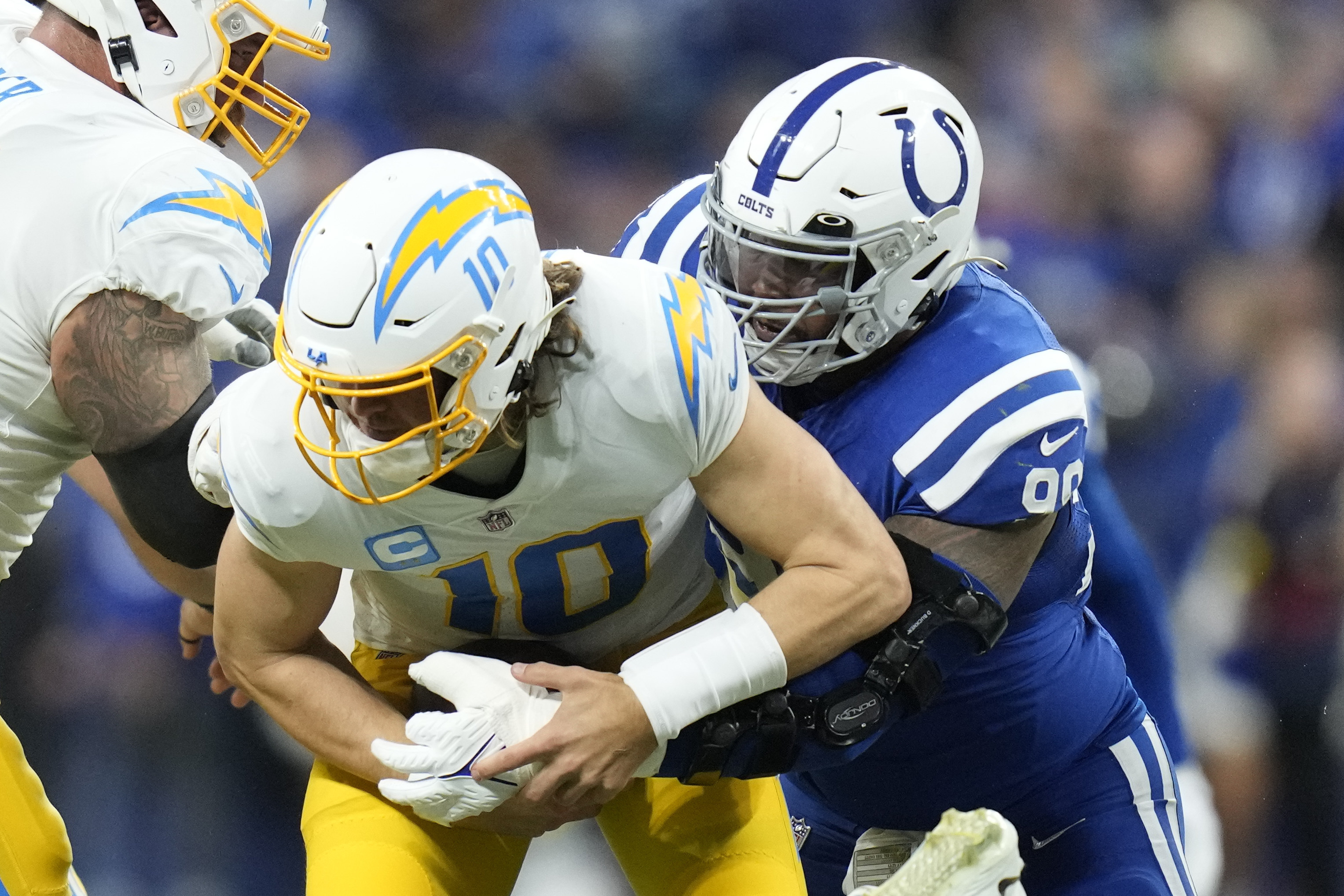 Los Angeles Chargers 20-3 Indianapolis Colts: Austin Ekeler double helps  Chargers seal playoff spot, NFL News