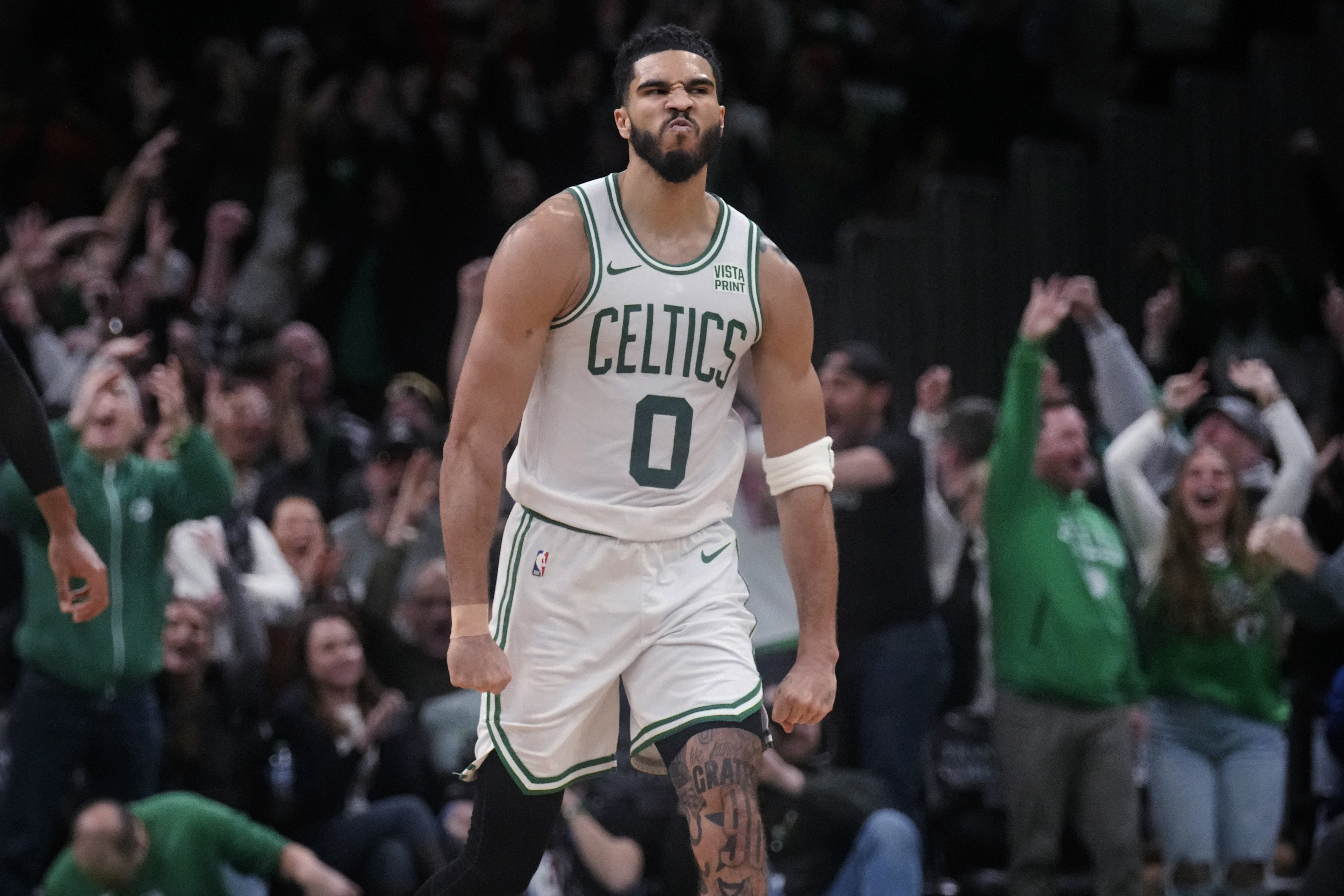 East-leading Celtics hold off West's best Timberwolves in OT