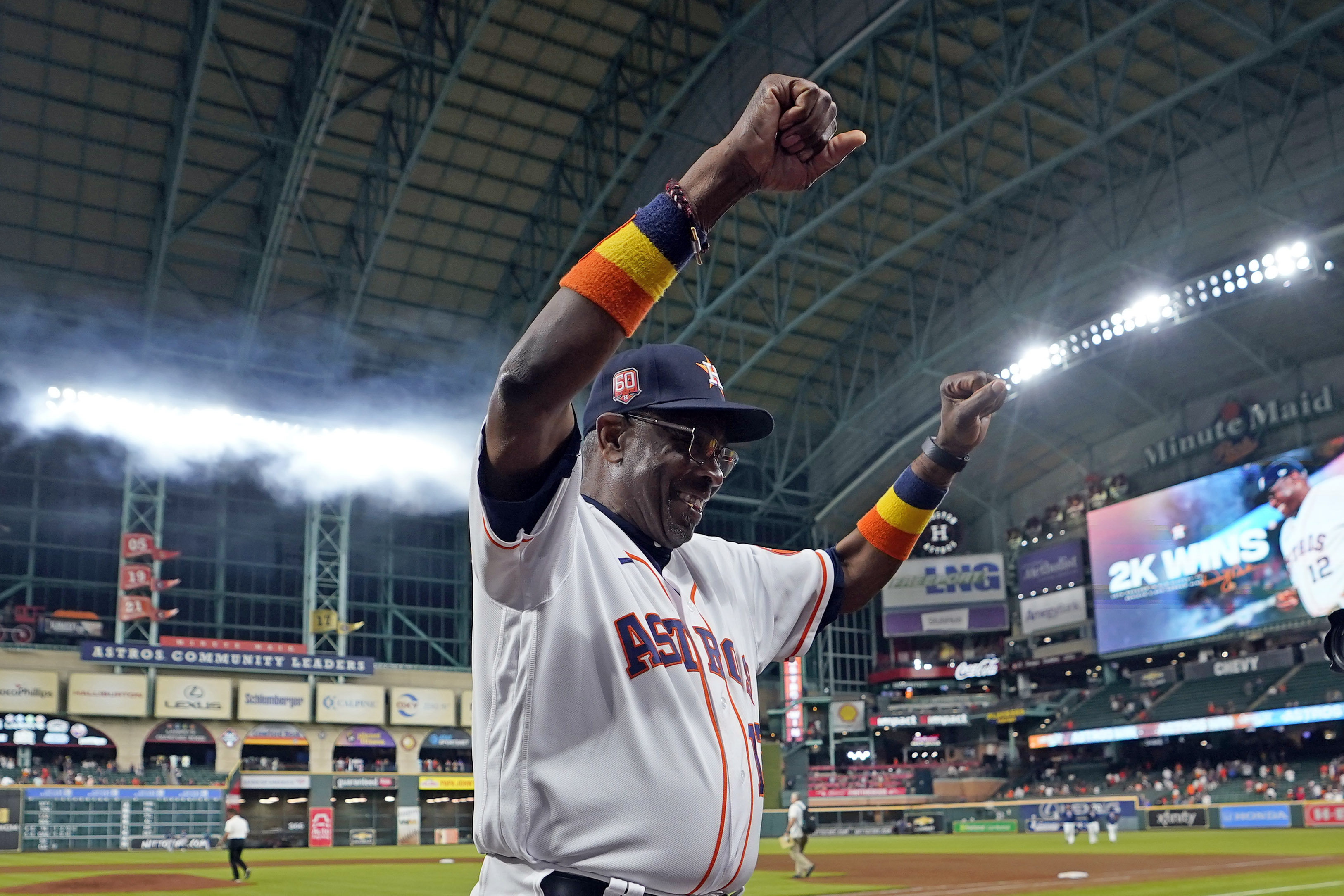 Dusty Baker brought the Houston Astros unimpeachable glory