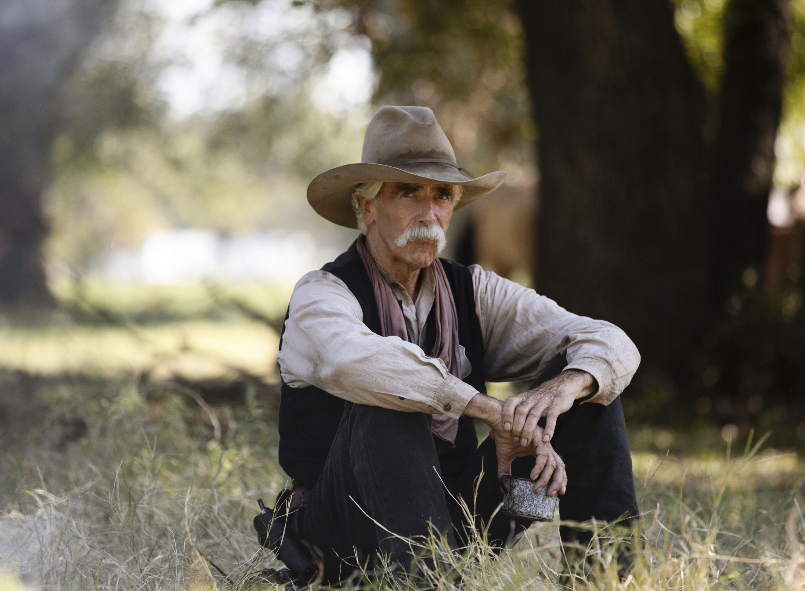 1883 sam elliott episode 1 lady in red dress Title: 1883, Creator: Taylor Sheridan, Genre: Western, Drama, Runtime:  4560 minutes per episode, Language: English, Release Date: December 19,  2021, Cast: Tim McGraw, Faith Hill, Sam Elliott, Isabel