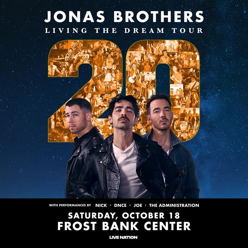 Jonas Brothers announce San Antonio stop for 'Jonas20: Living the