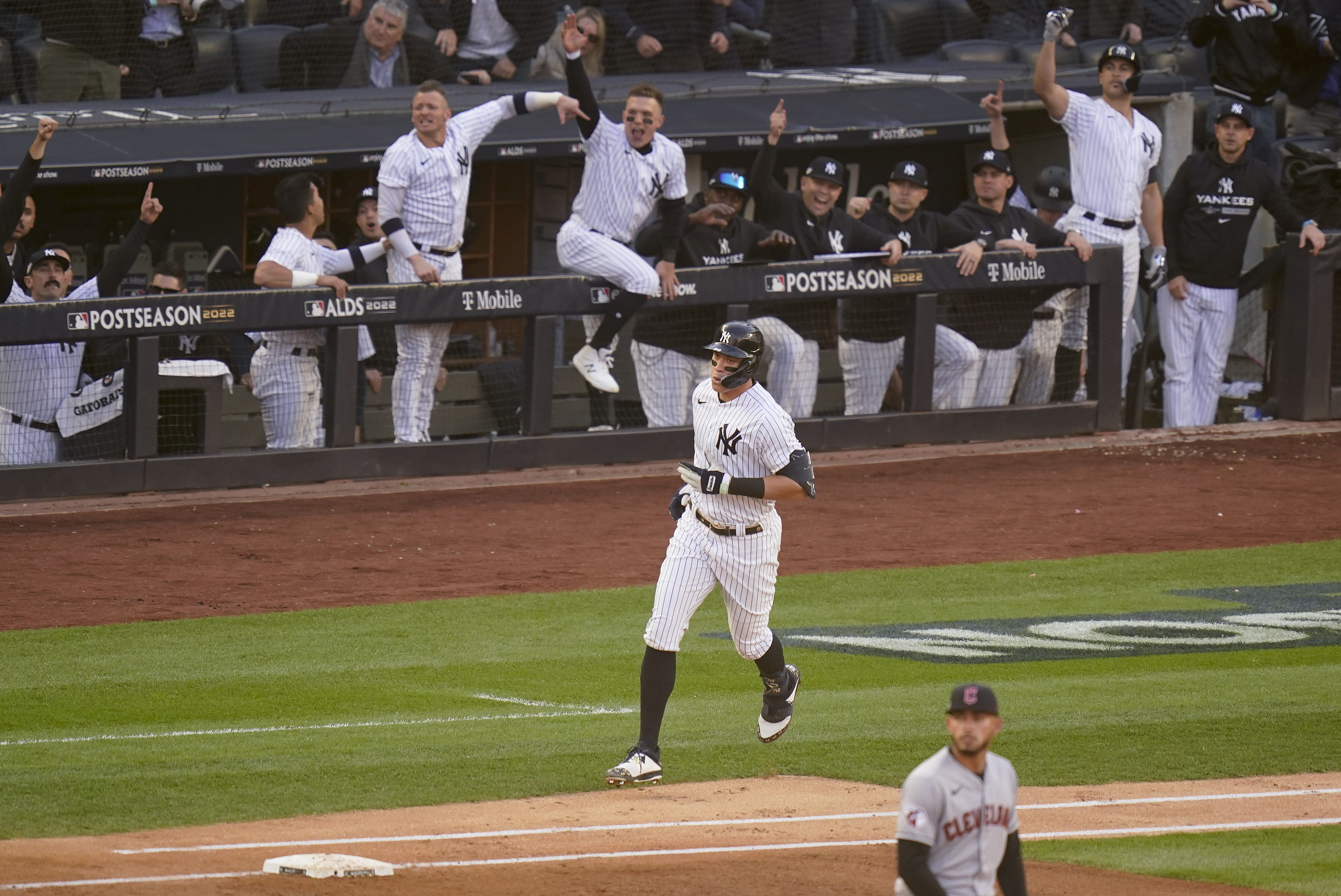 Josh Naylor disrespects Gerrit Cole with home run celebration (Video)