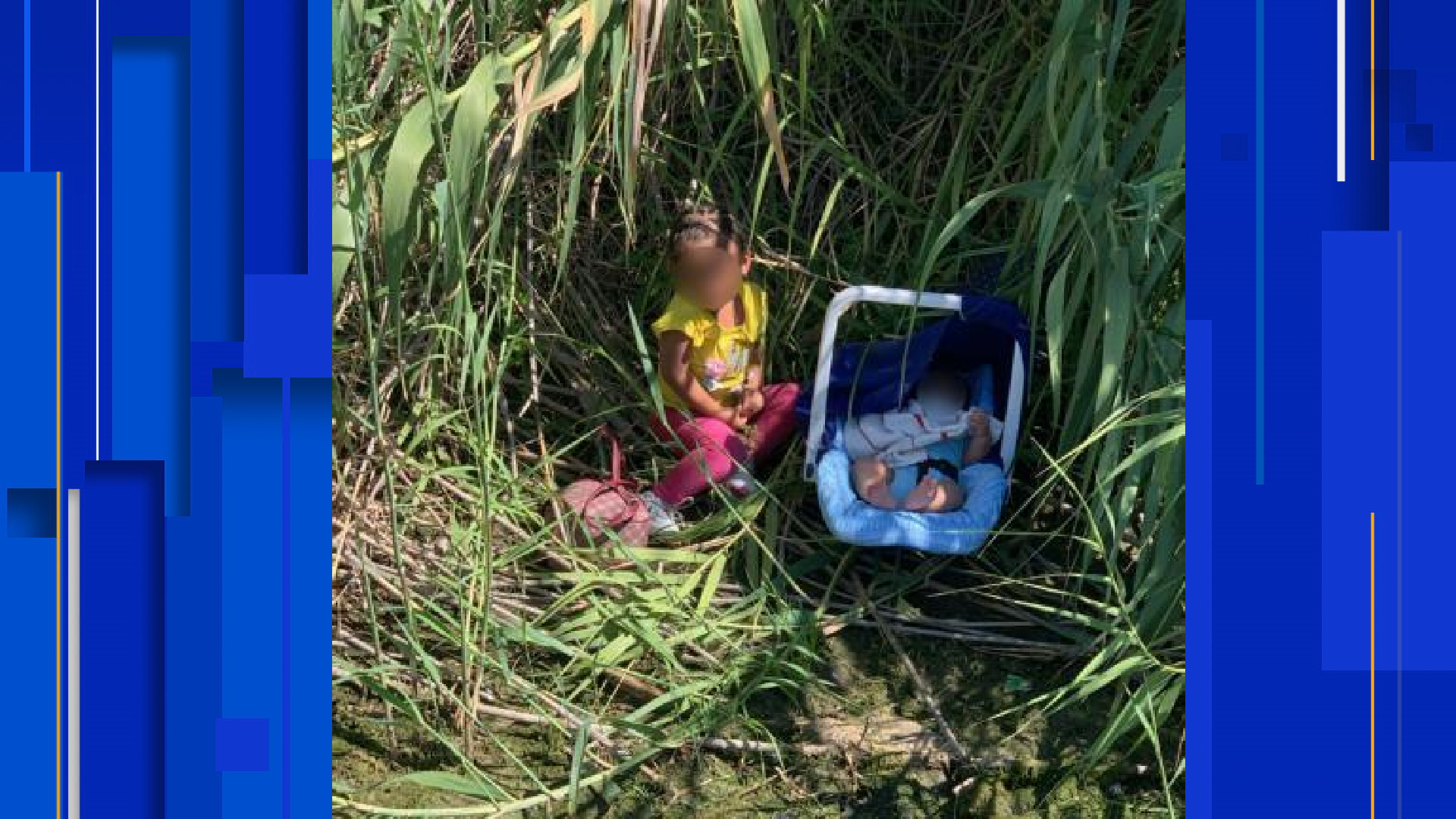 Toddler Infant Found Abandoned On Bank Of Rio Grande At Border
