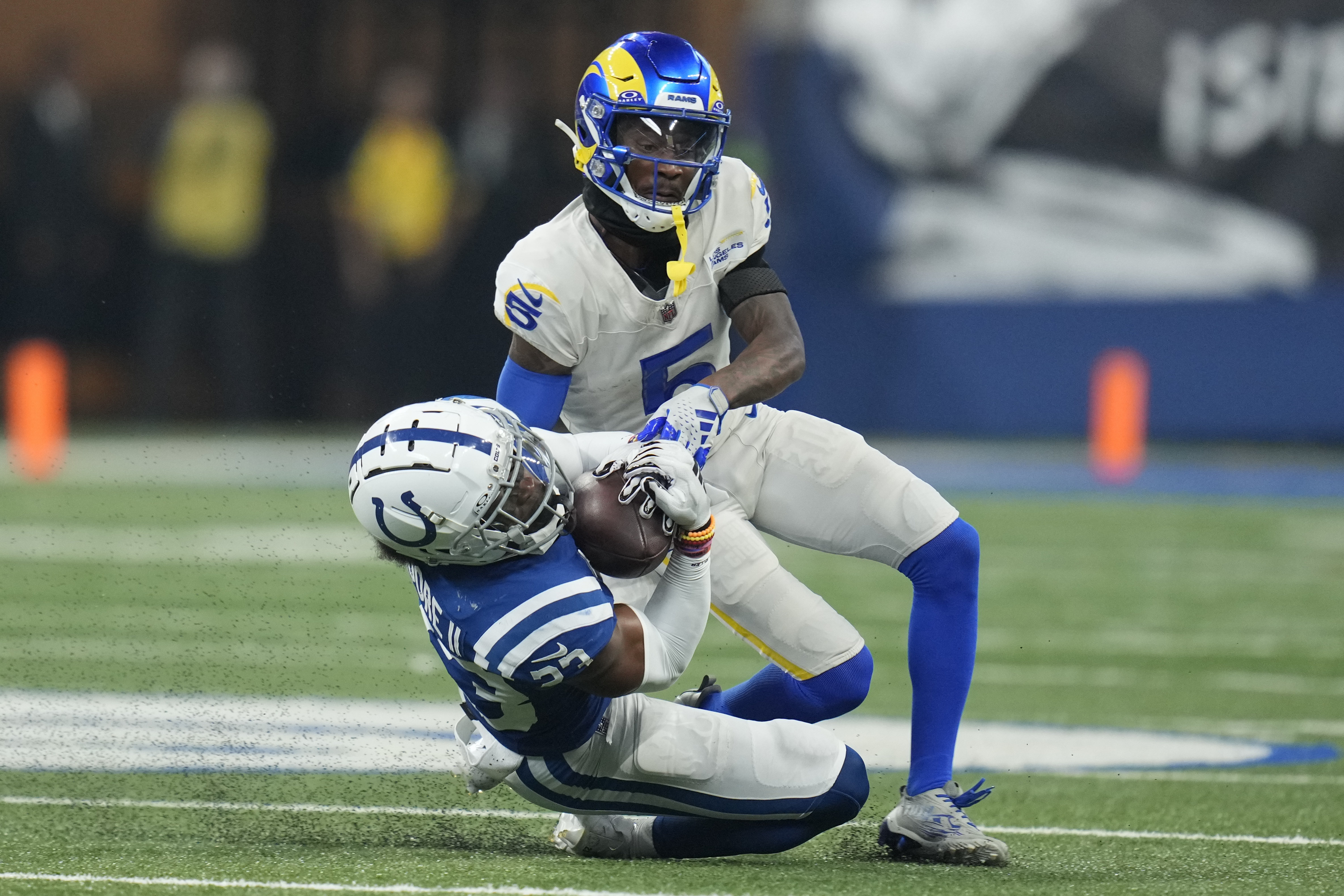 Stafford overcomes injury to throw winning TD pass to Nacua in OT to give  Rams 29-23 win over Colts – KGET 17