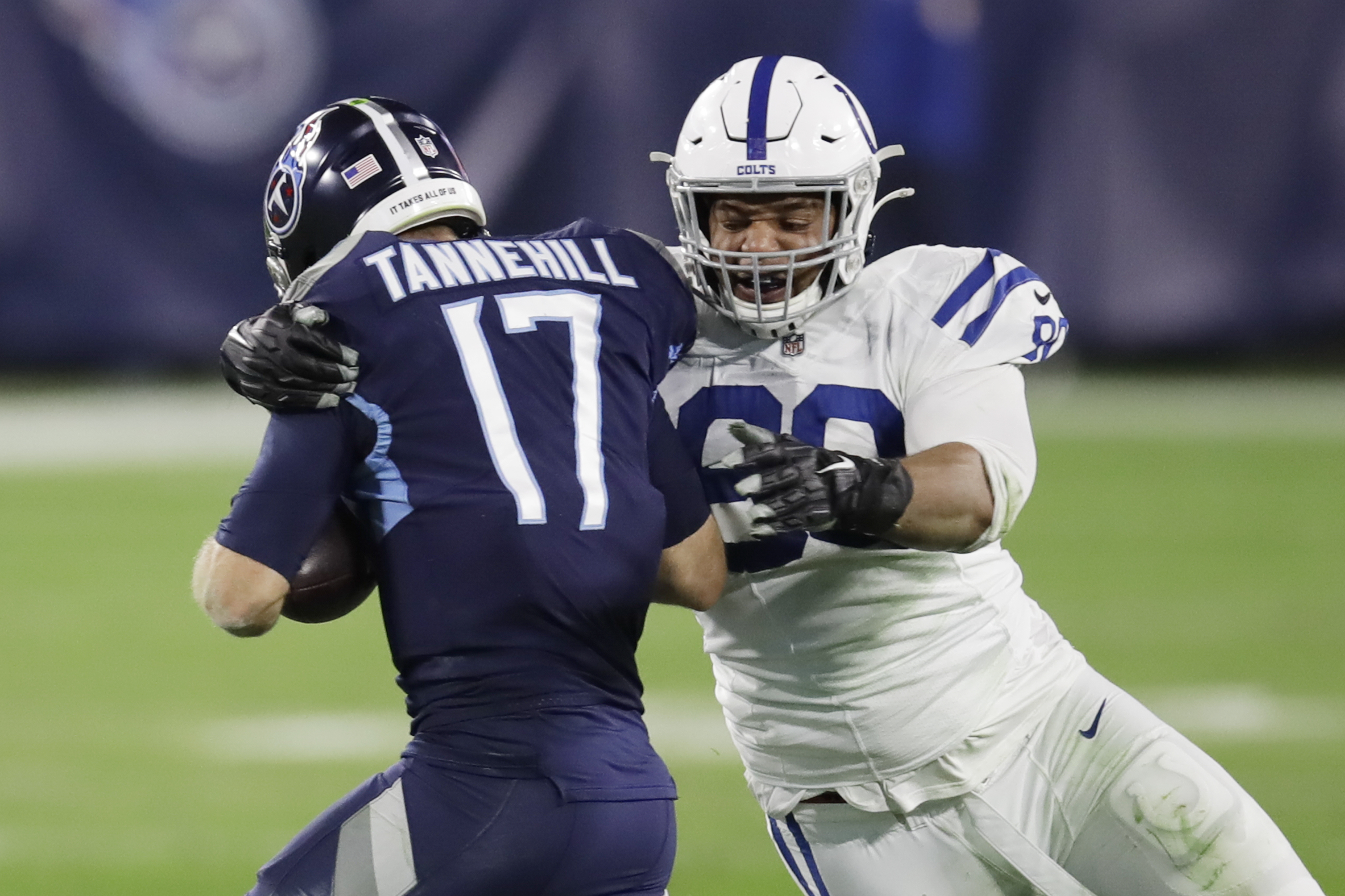 Colts grab tiebreaker in AFC South by beating Titans 34-17 – The Denver Post