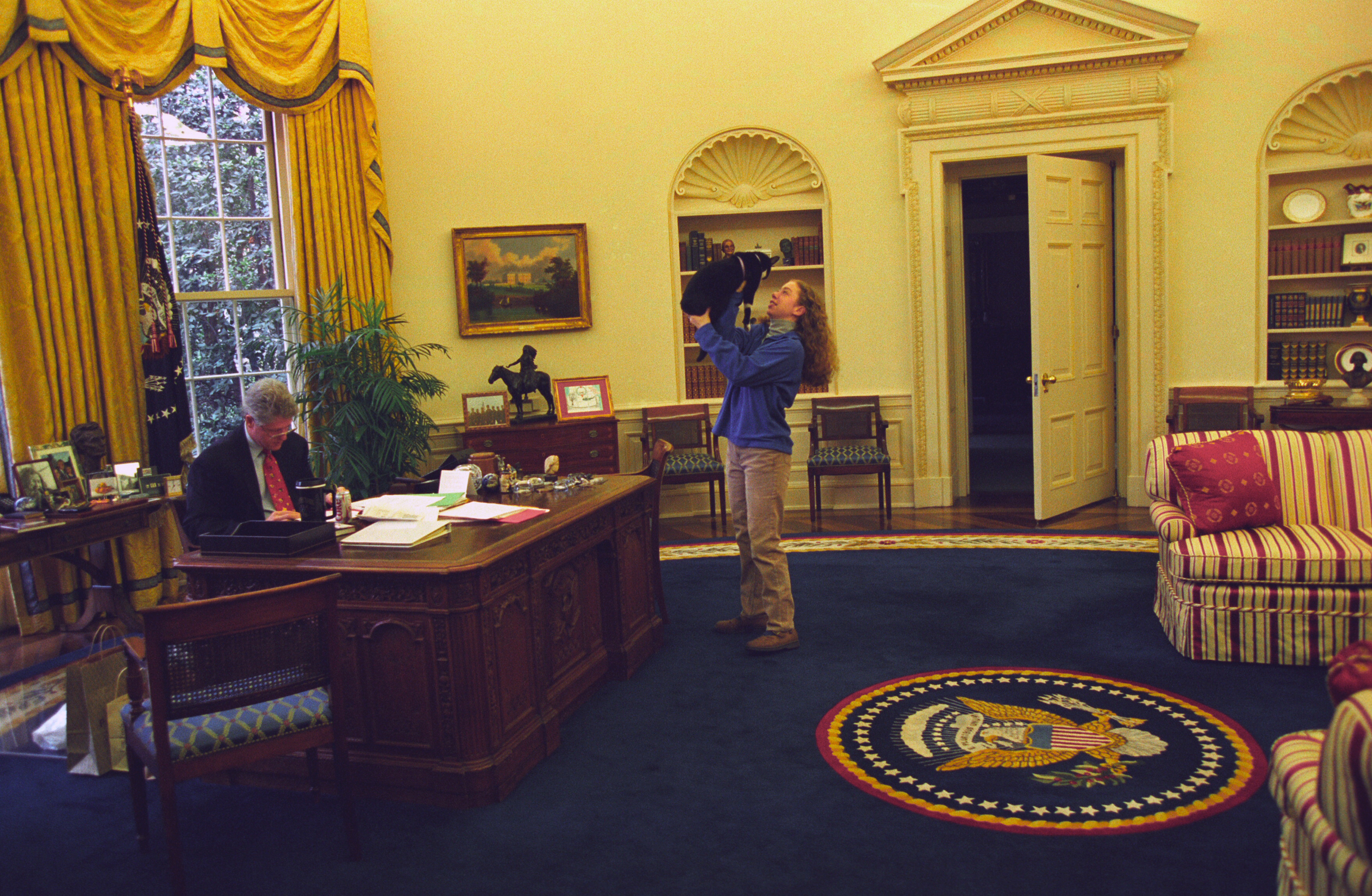 For 1/6 President Biden Trump Obama Bush Details about 1/6 Oval Office Back...