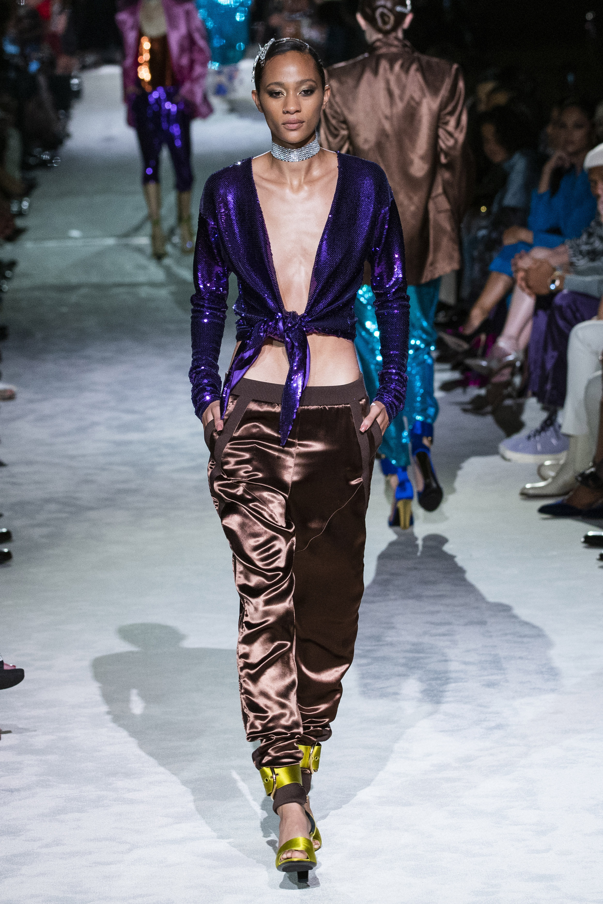 Tom Ford Wraps NY Fashion Week With a Show of Disco Glam - Bloomberg