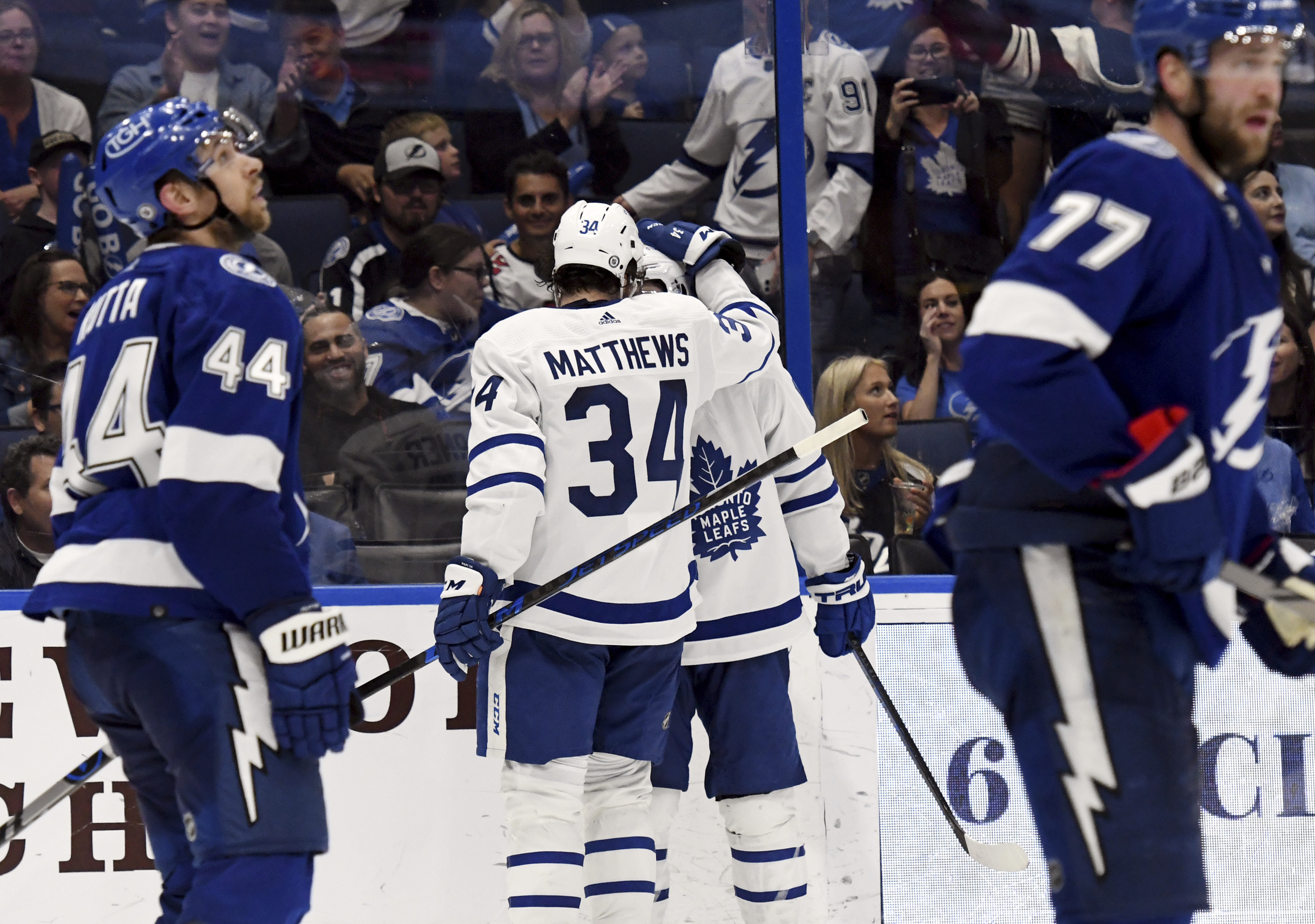 Adidas Toronto Maple Leafs Matthews 2018 Stadium Series NHL Hockey