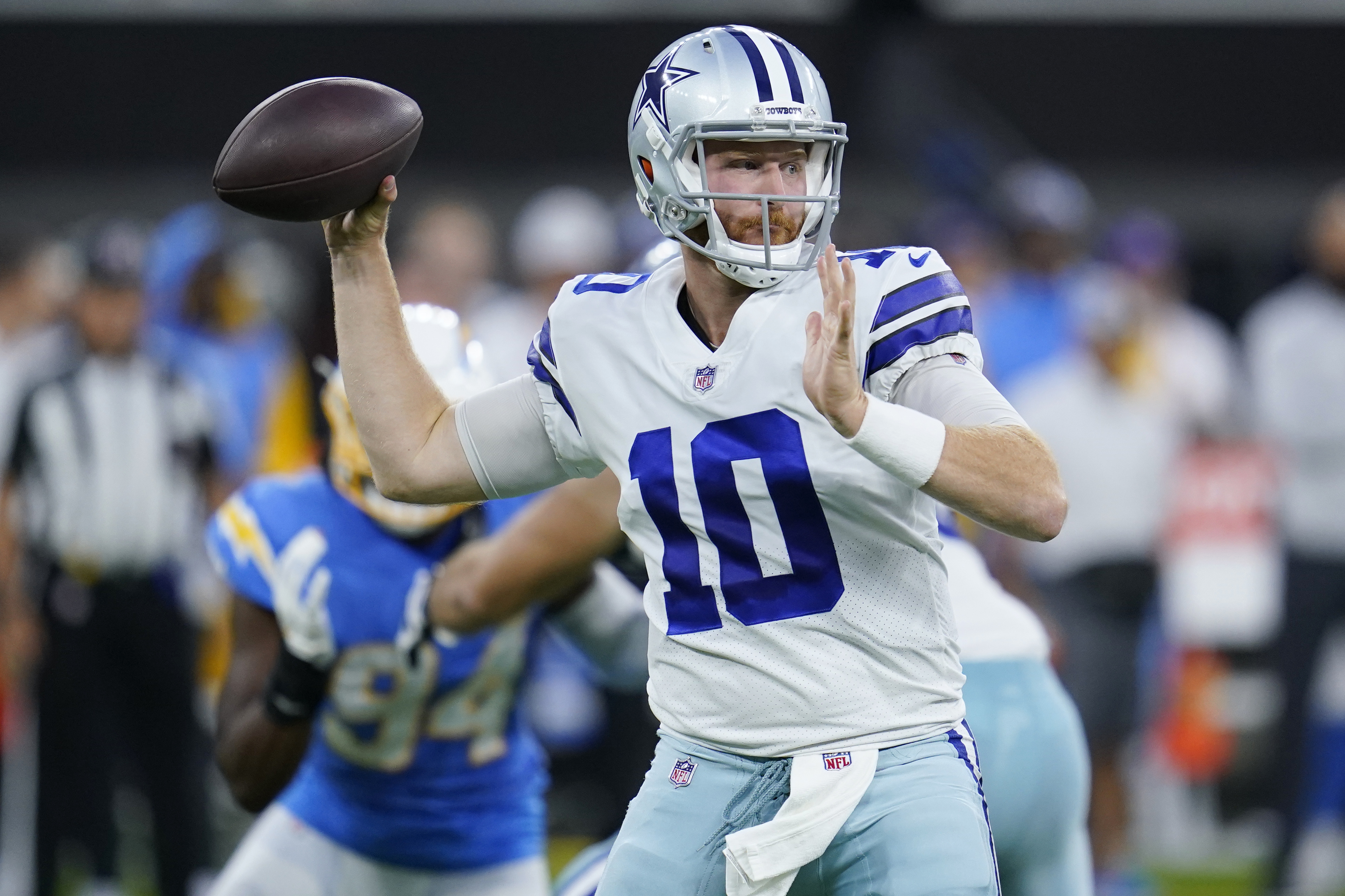 Turpin shines, Cowboys crush Chargers