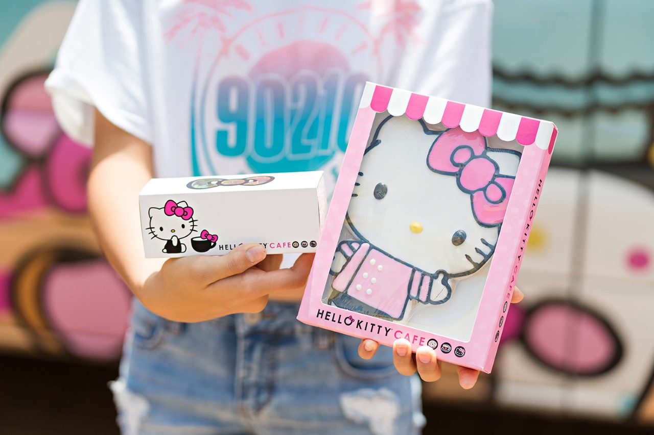 Here's what's for sale at the Hello Kitty Cafe Truck
