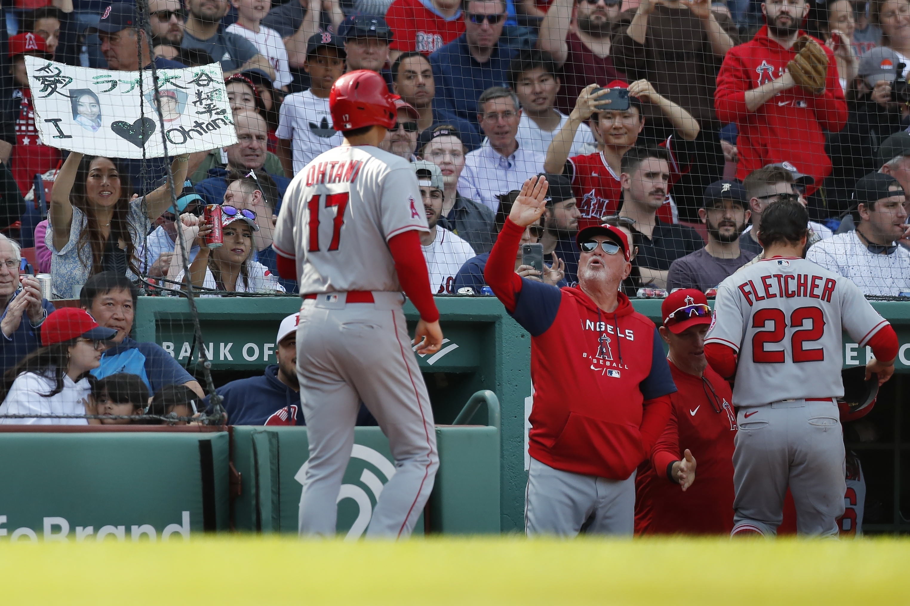 Angels' Shohei Ohtani speaks out after going full Babe Ruth on Red Sox at  Fenway Park