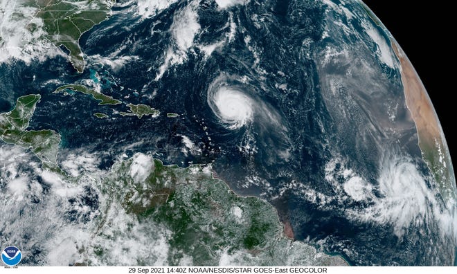 2021 Atlantic hurricane season is third most active ever, with 21