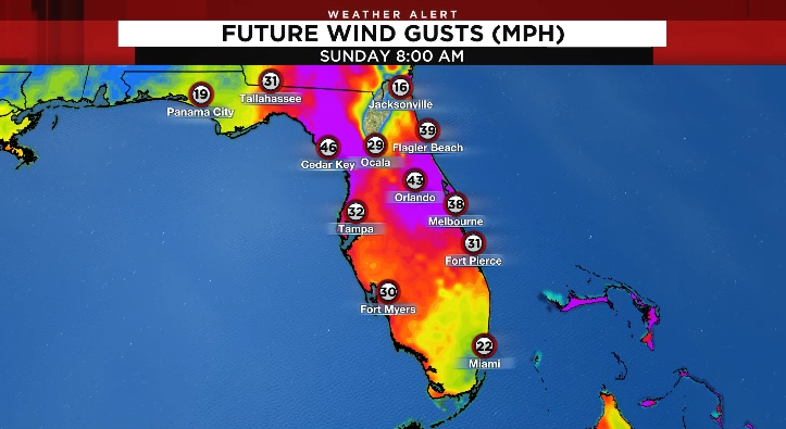 WEATHER ALERT: Strong storms moving through Central Florida. What