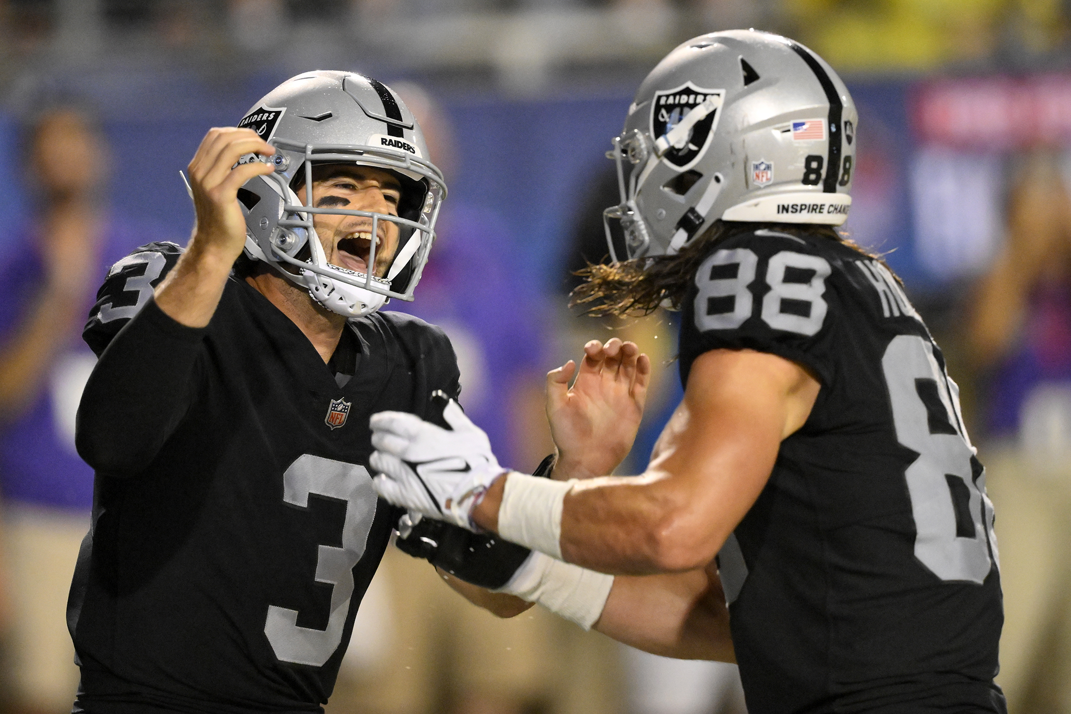 Raiders give McDaniels happy homecoming, beat Jaguars 27-11 - The San Diego  Union-Tribune