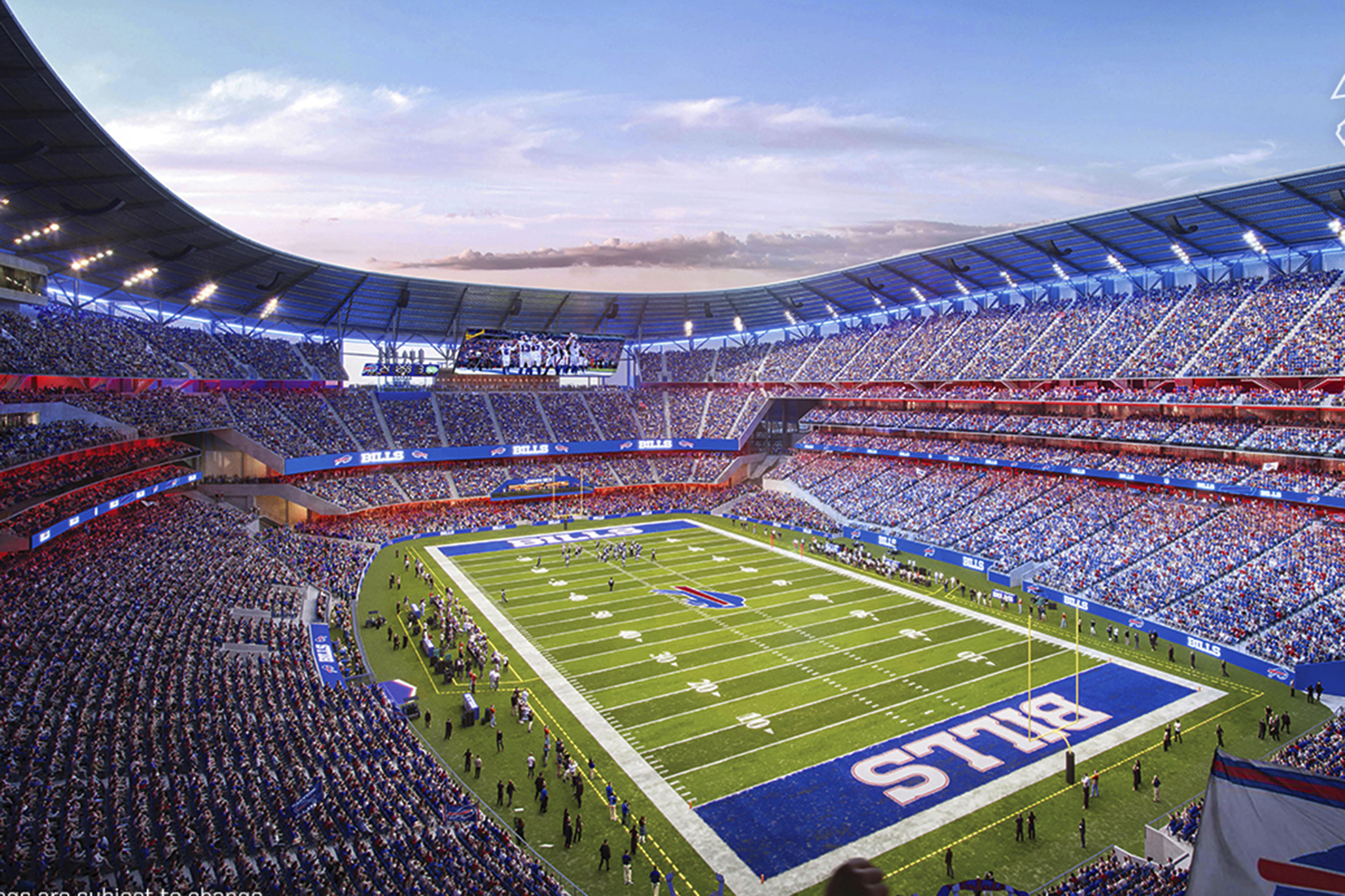 AP Source: Bills' proposed new stadium price is $1.4 billion