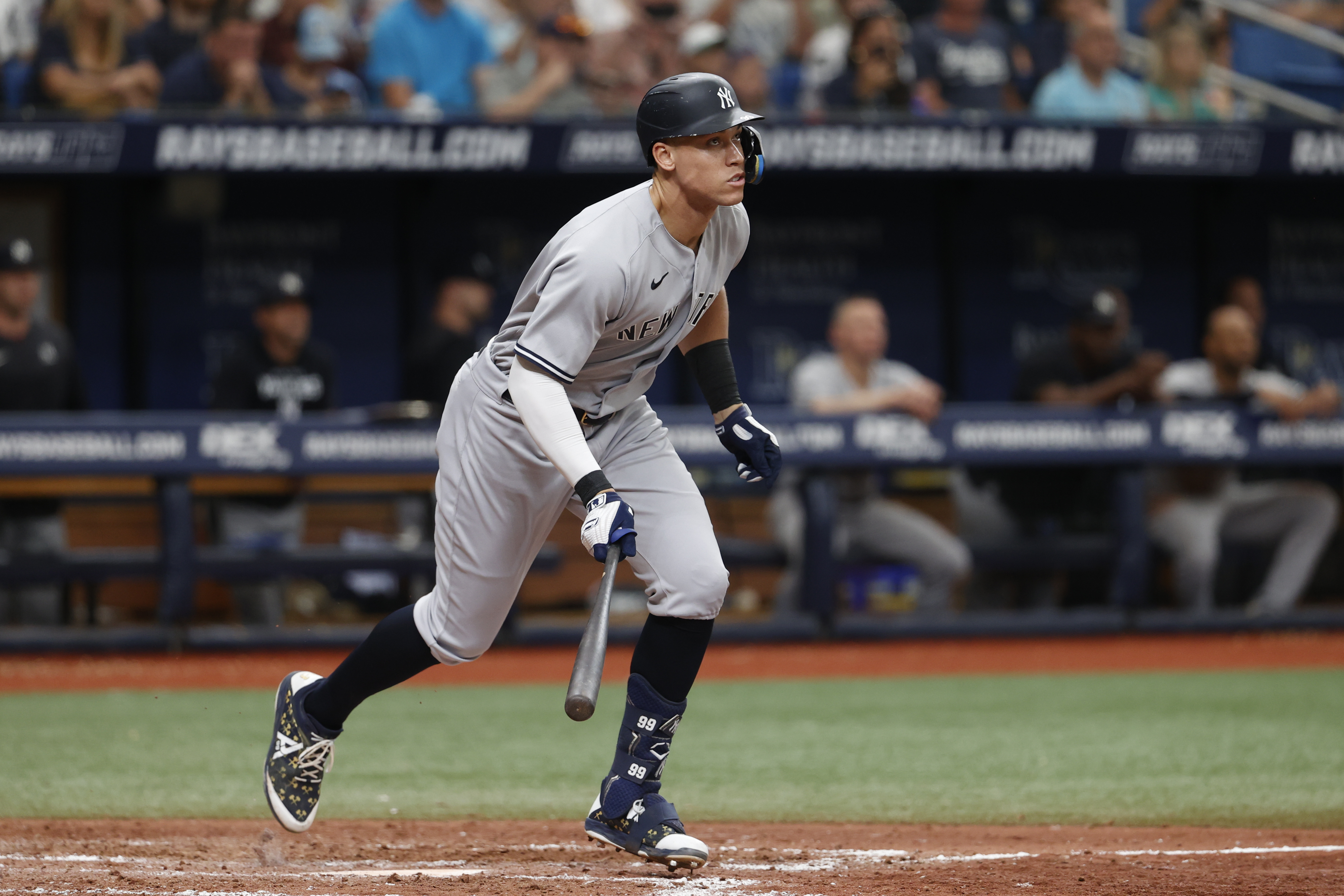 Aaron Judge's glove, Giancarlo Stanton's bat send Yankees to sweep