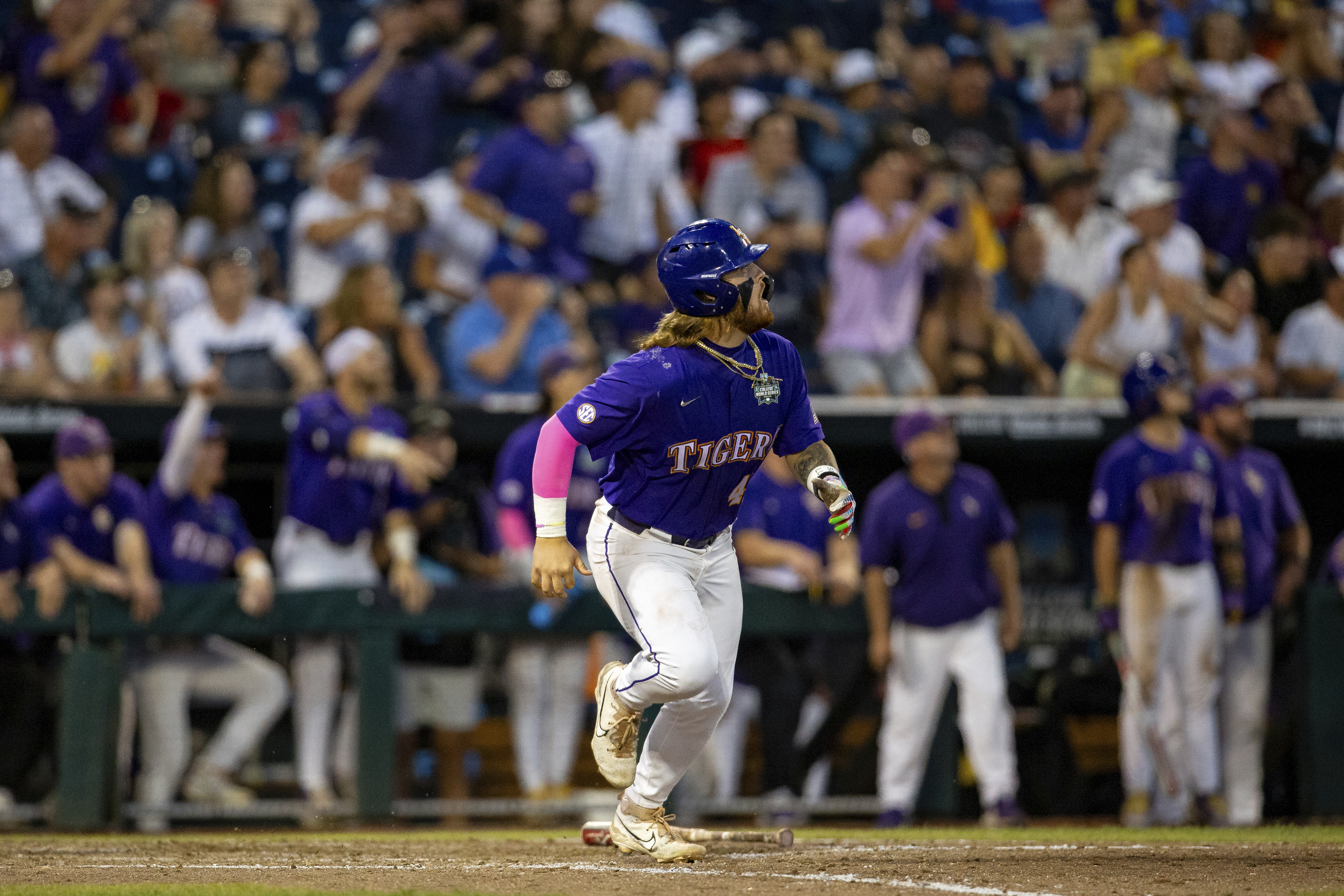 White's homer in 11th sends LSU to College World Series finals with a 2-0  win over No. 1 Wake Forest – KXAN Austin