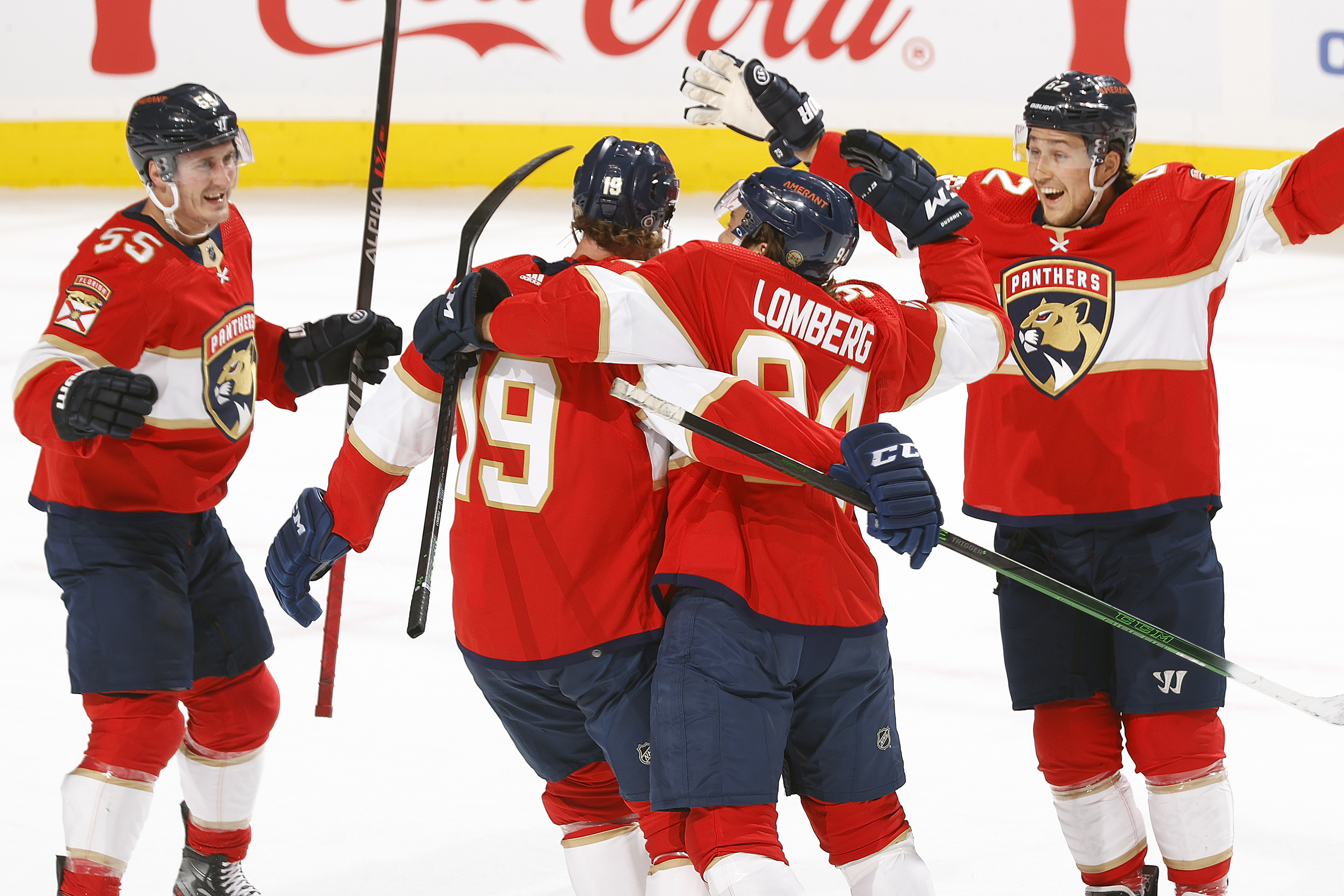 Panthers beat Sabres 5-3 to clinch playoff berth