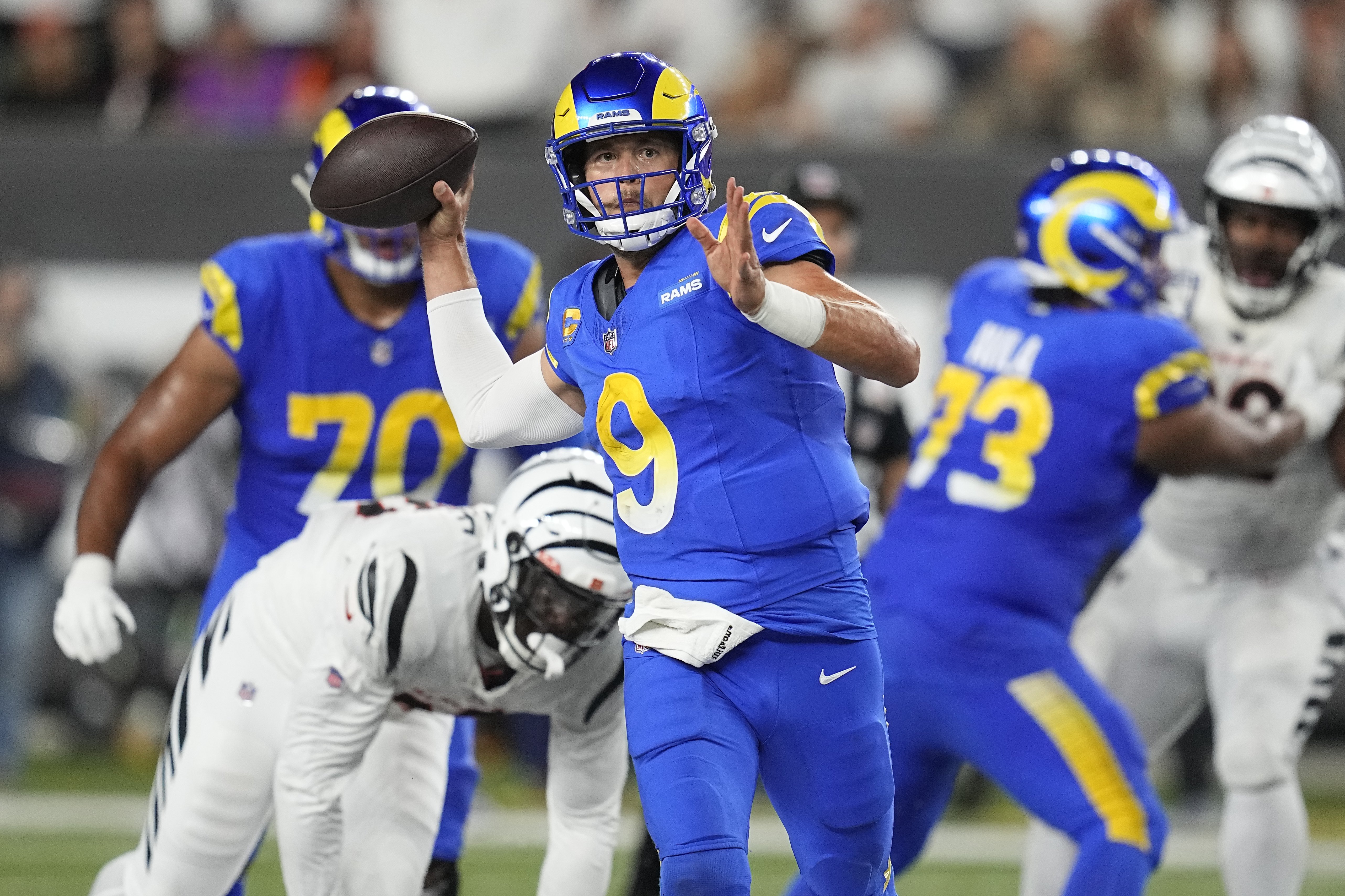 Coach McVay bemoans 'self-inflicted wounds' in Los Angeles Rams 19-16 loss  to the Cincinnati Bengals, National