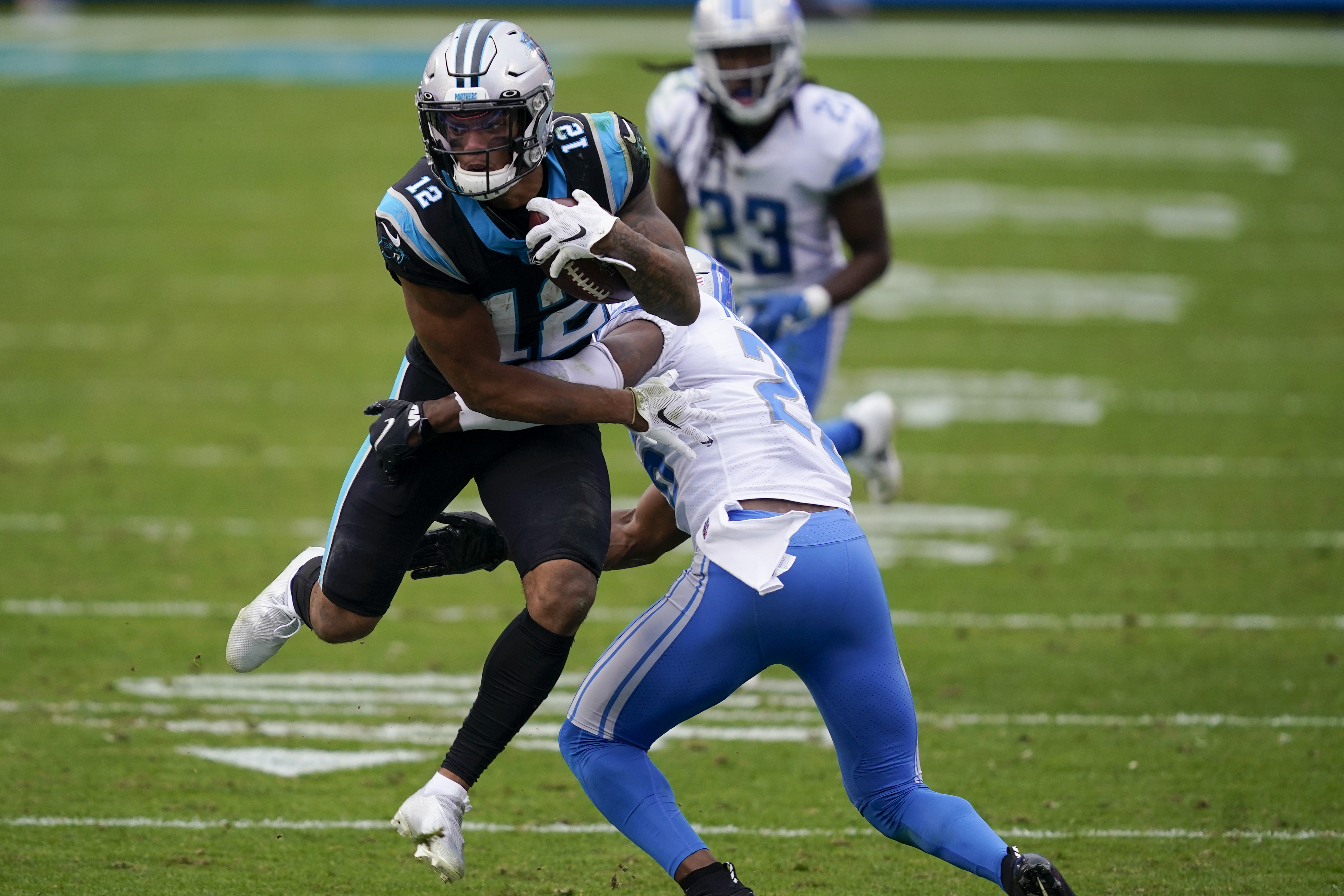 Walker wins first NFL start as Panthers blank Lions 20-0