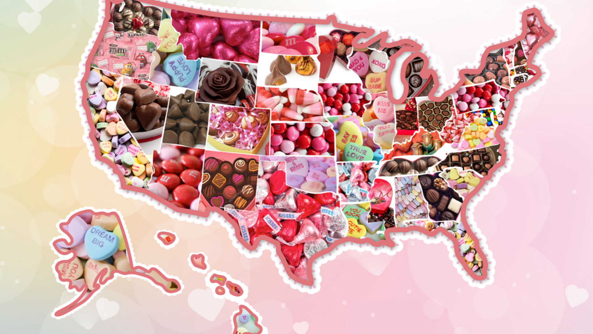 The Most Popular Valentine's Day Candy By State