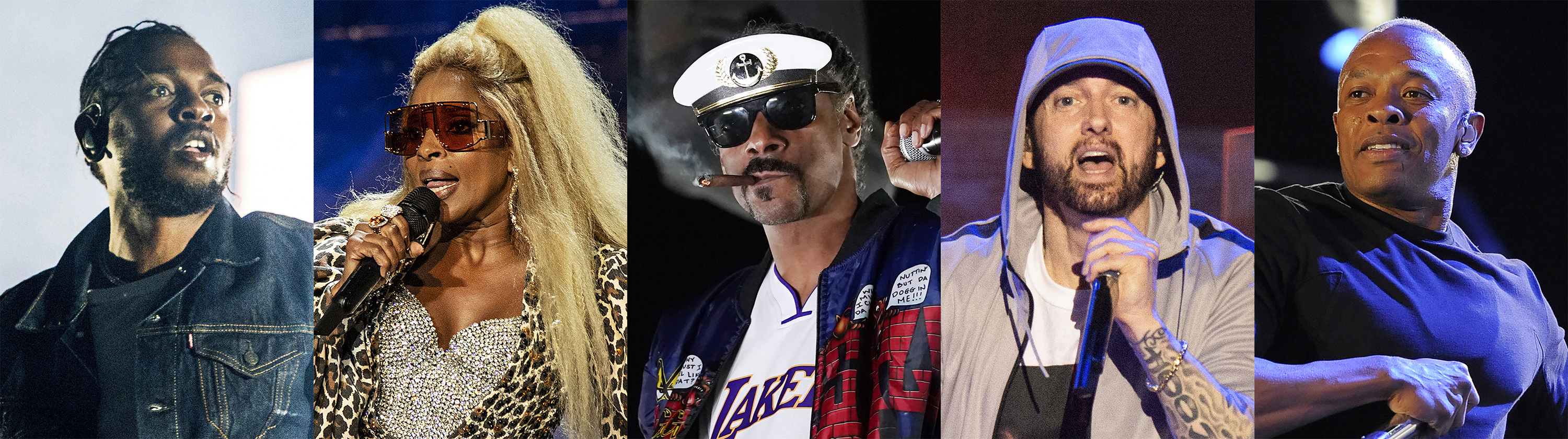 Super Bowl 2022 Halftime: Dr. Dre, Snoop Dogg, Mary J. Blige Talk Show –  The Hollywood Reporter