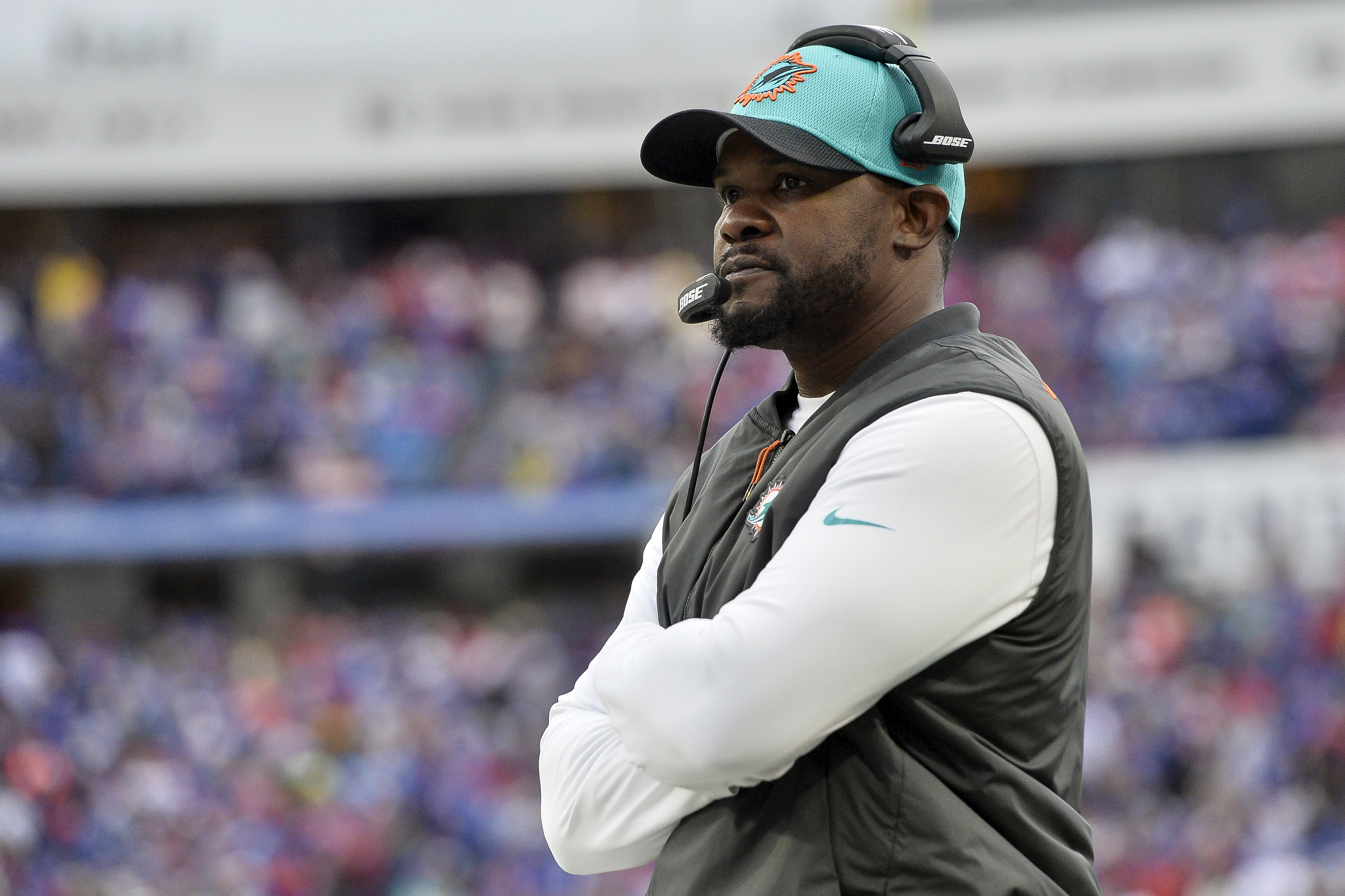 Fired Dolphins coach Brian Flores slams NFL's Rooney Rule after filing  discrimination lawsuit