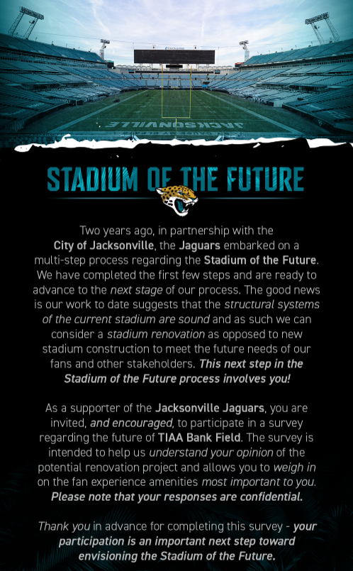 No shade yet: Jaguars announce new sponsor, but no roof at stadium