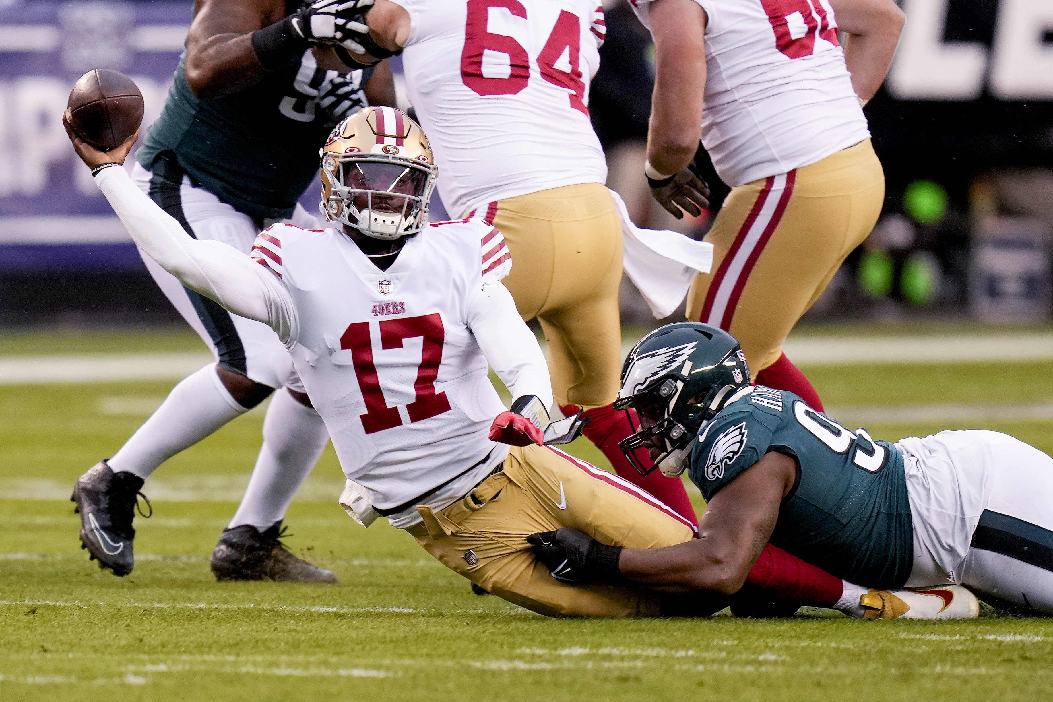 NFL on X: The Eagles agree to terms with pass rusher Haason Reddick. (via  @MikeGarafolo)  / X