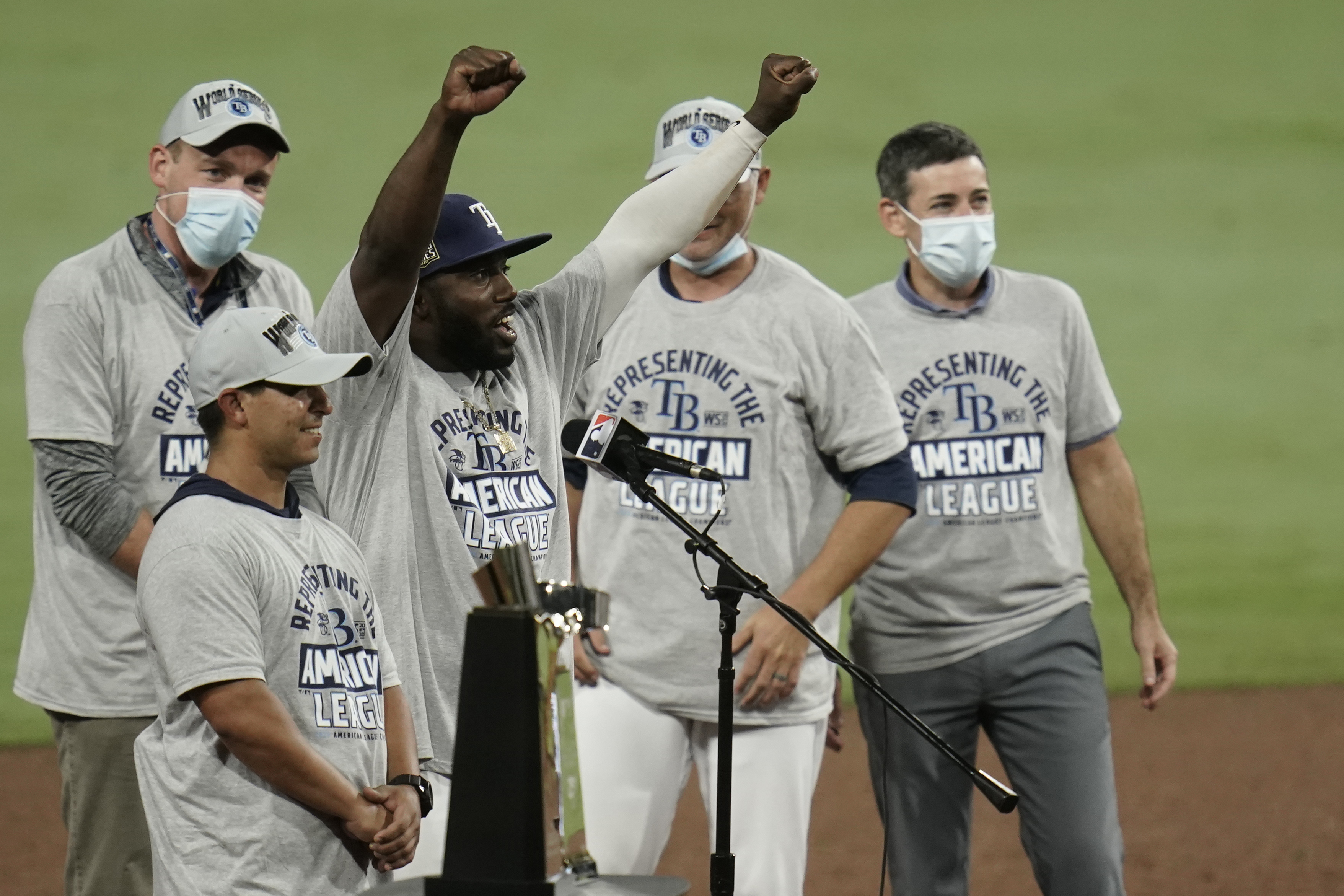 Arozarena named MVP as Tampa Bay Rays reach World Series