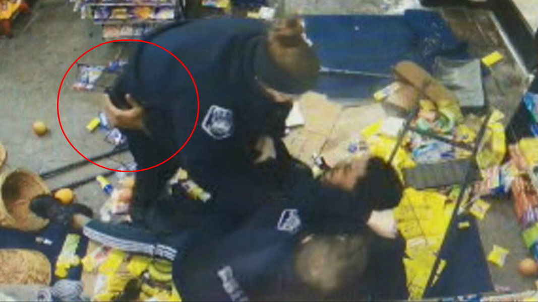 DRAMATIC VIDEO: Allegedly drunk Malik McDowell fights officer at Oakland  County gas station