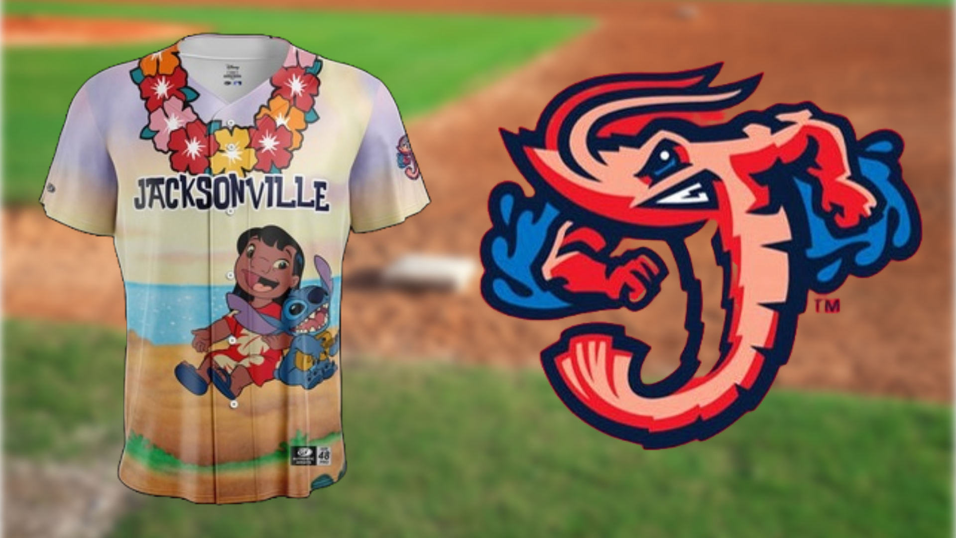 Jumbo Shrimp to wear 'Lilo & Stitch' jerseys for special game day