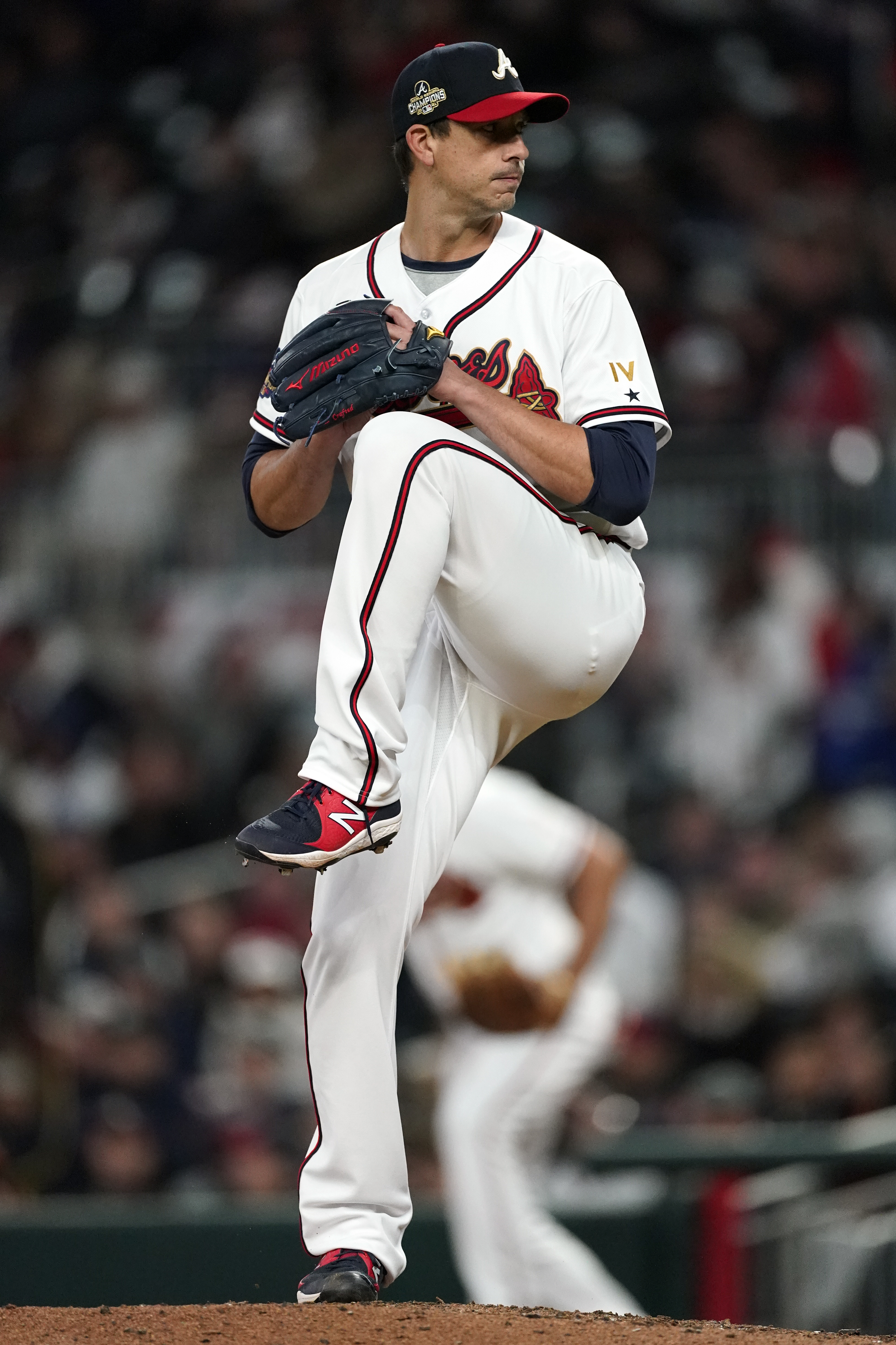 Braves' Charlie Morton out for rest of World Series after