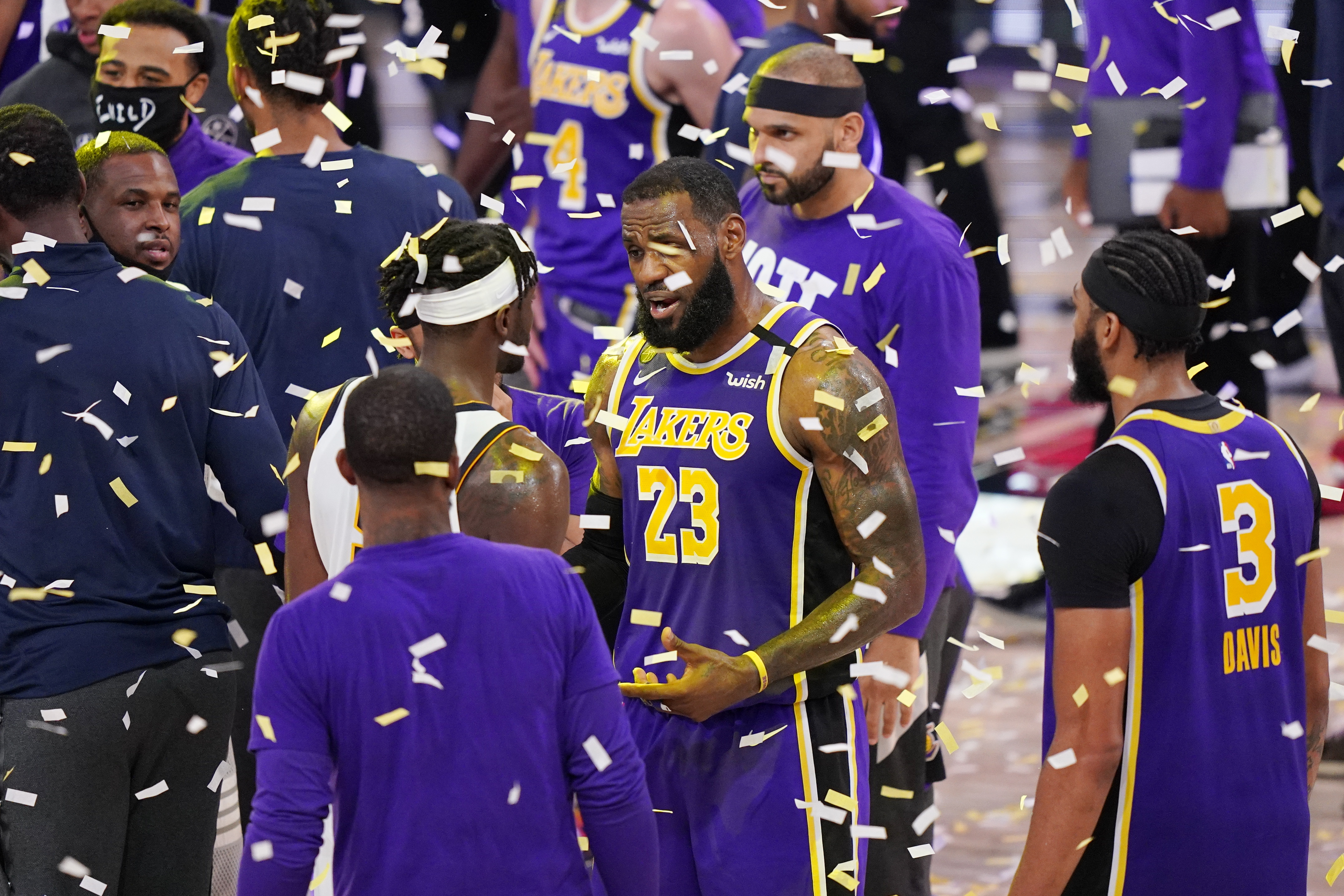 PHOTOS: See How Disney World Celebrated the LA Lakers' NBA