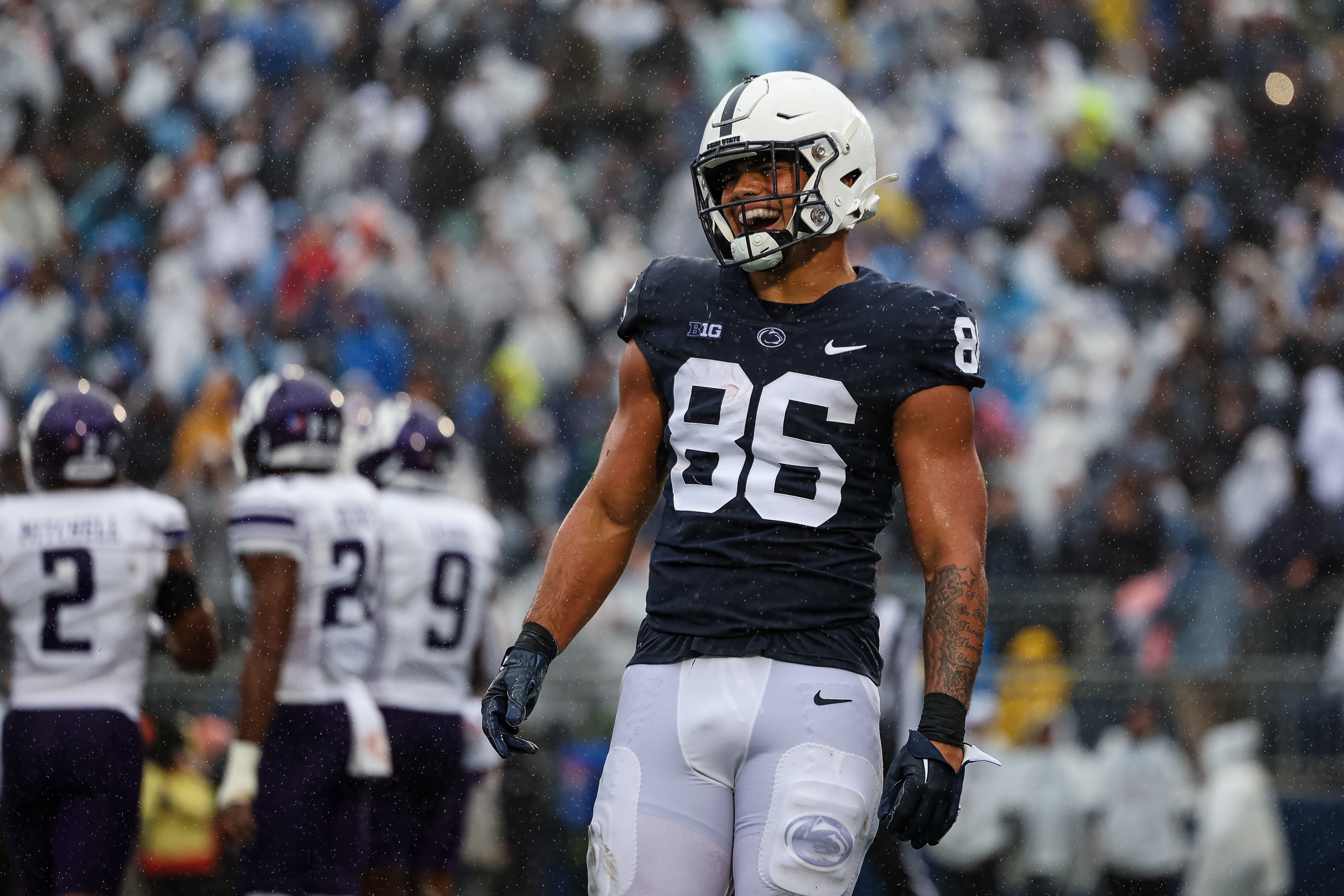 Jaguars draft Penn State TE Brenton Strange with No. 61 pick