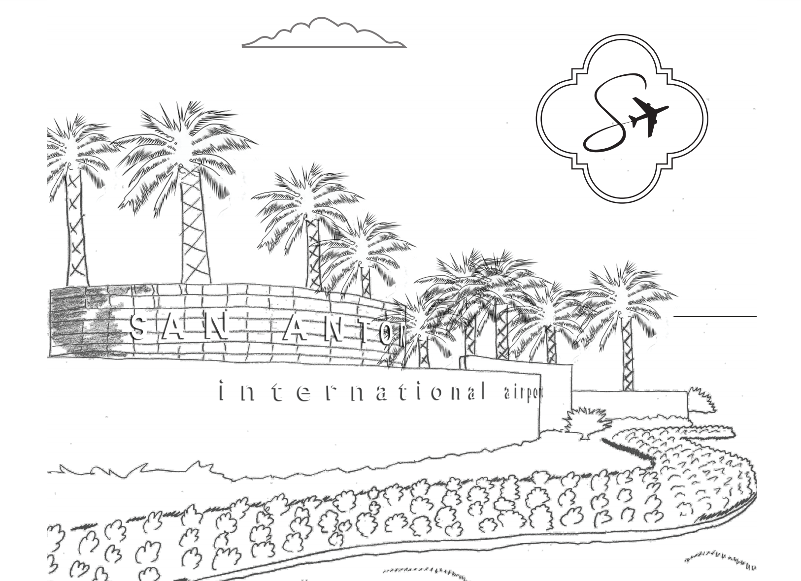 airport coloring pages