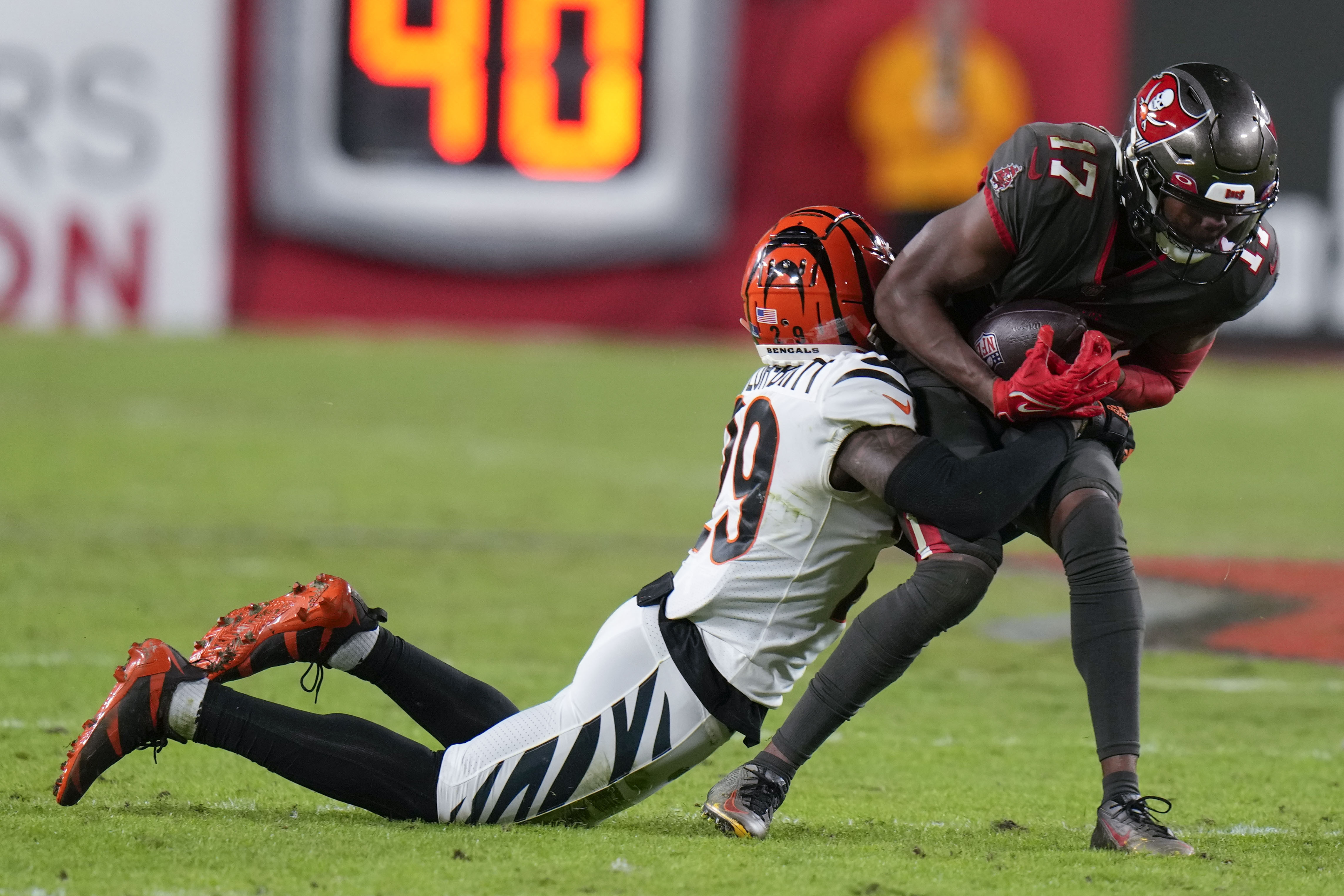 String of turnovers dooms Bucs, allows Bengals to rally - The San Diego  Union-Tribune