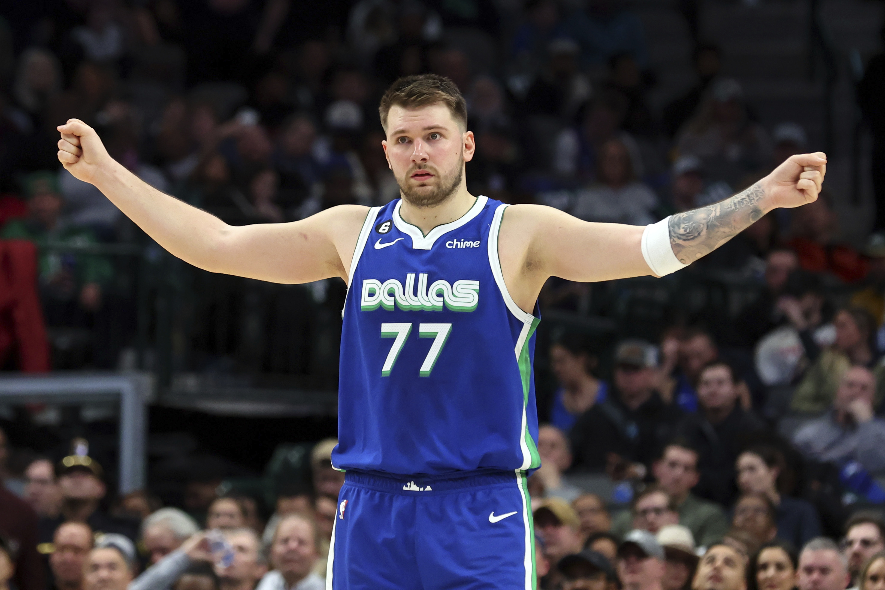 Luka Doncic Is Scoring More and Playing When He Doesn't Have To