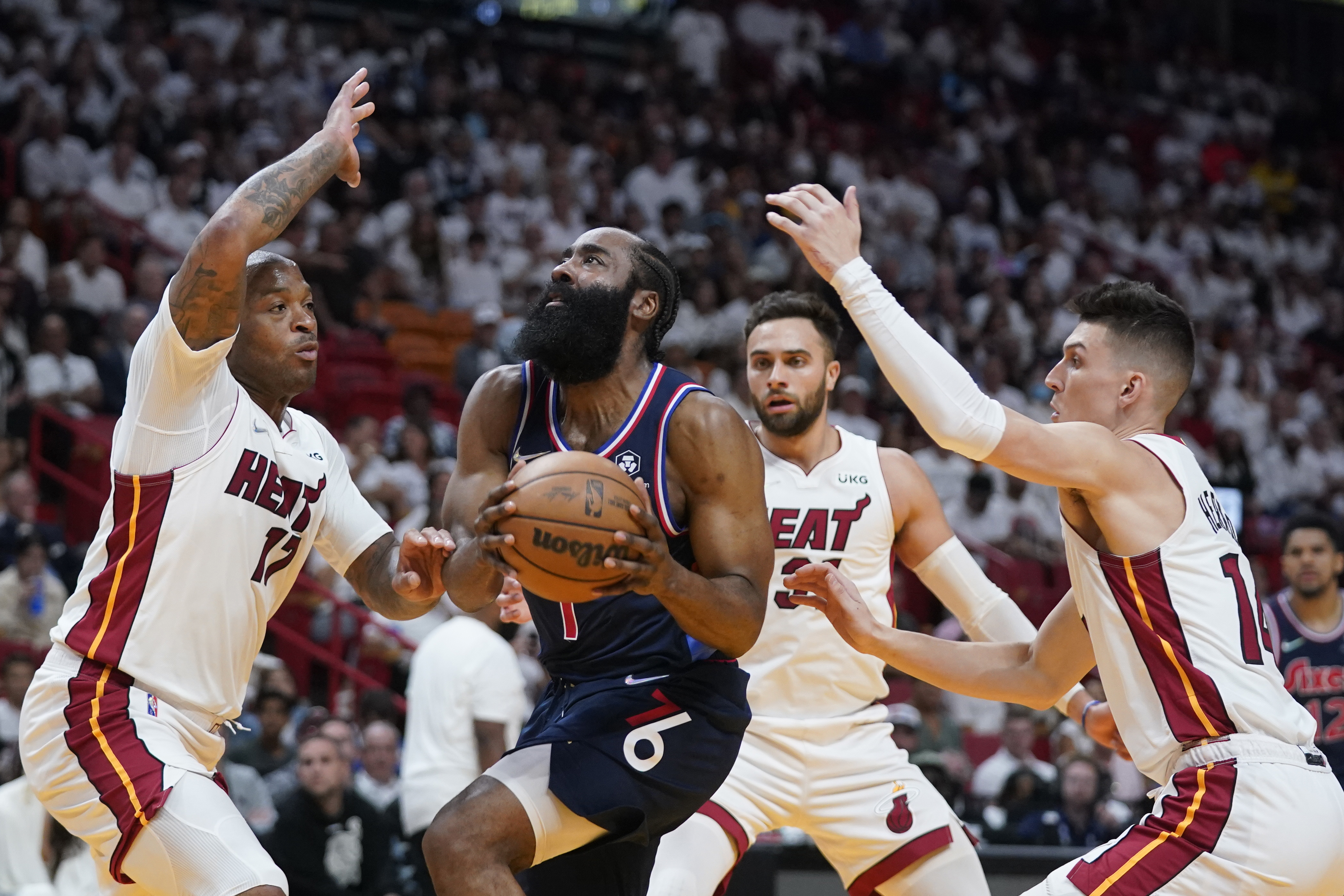 Heat beat 76ers 99-90 in Game 6 to advance to East finals - WHYY