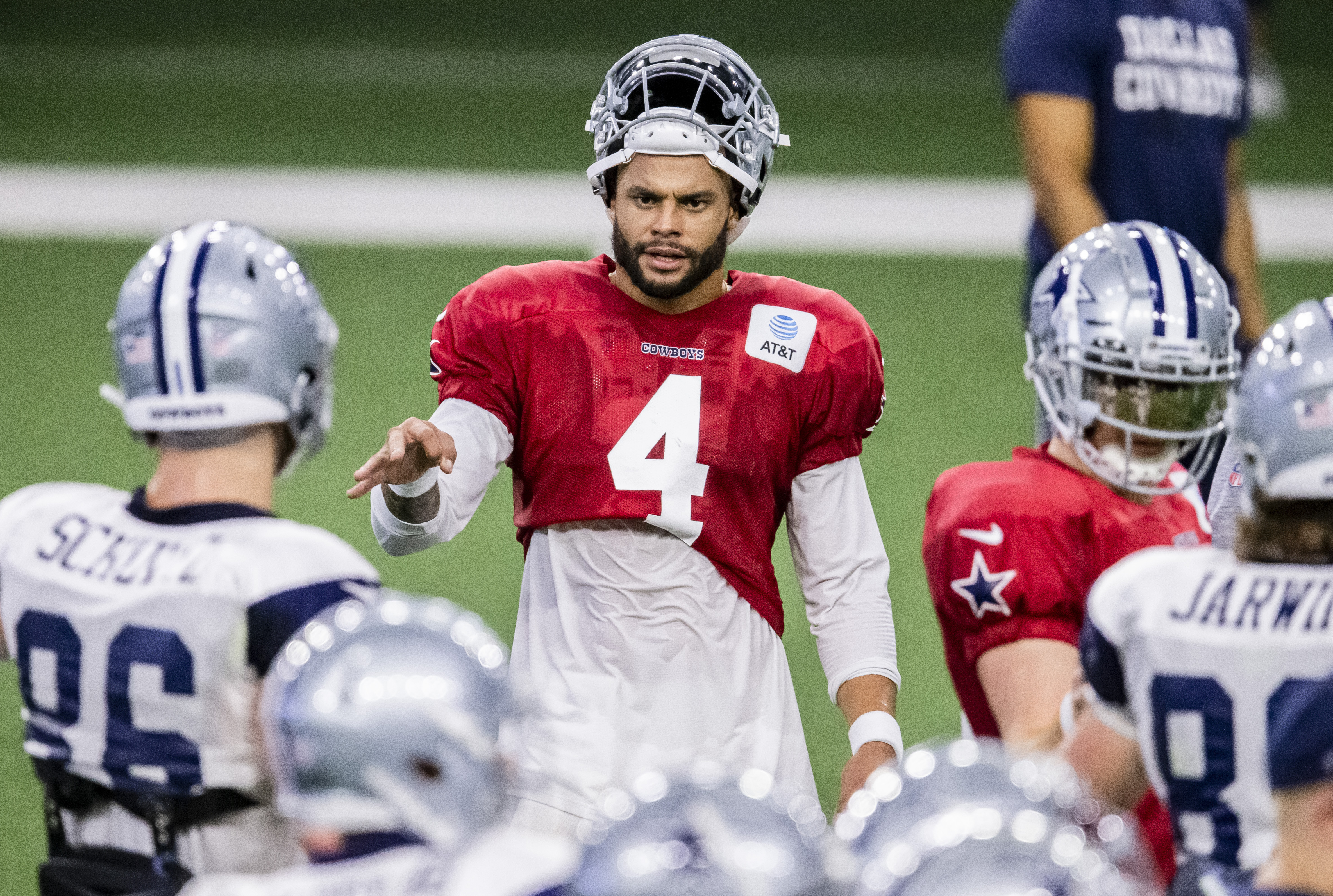 Cowboys QB Dak Prescott talks openly on mental health