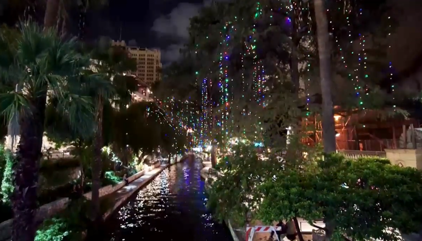 San Antonio River Walk holiday lights tradition continues after