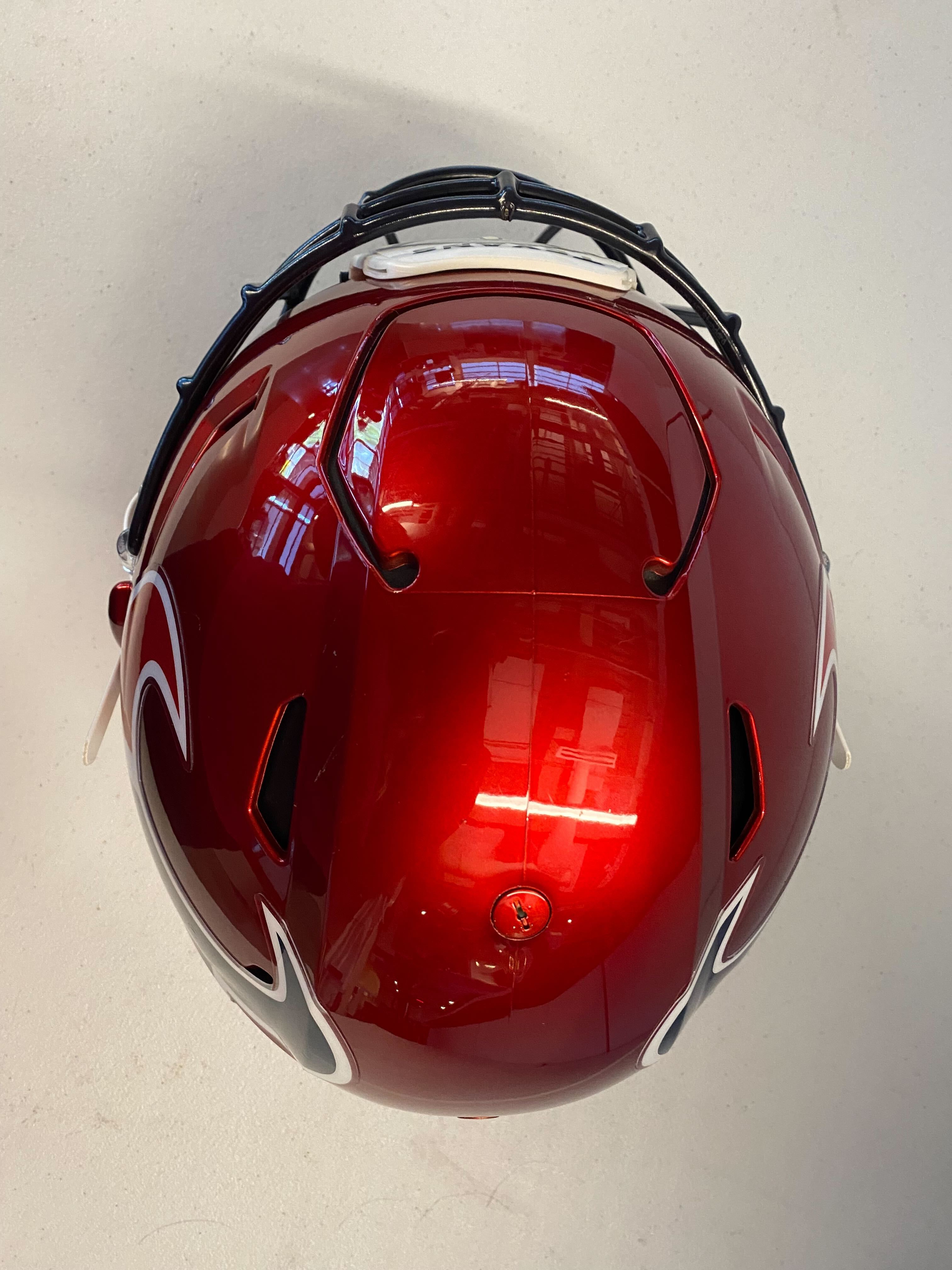 PHOTOS: Houston Texans unveil new 'Battle Red' helmet for 2022 season